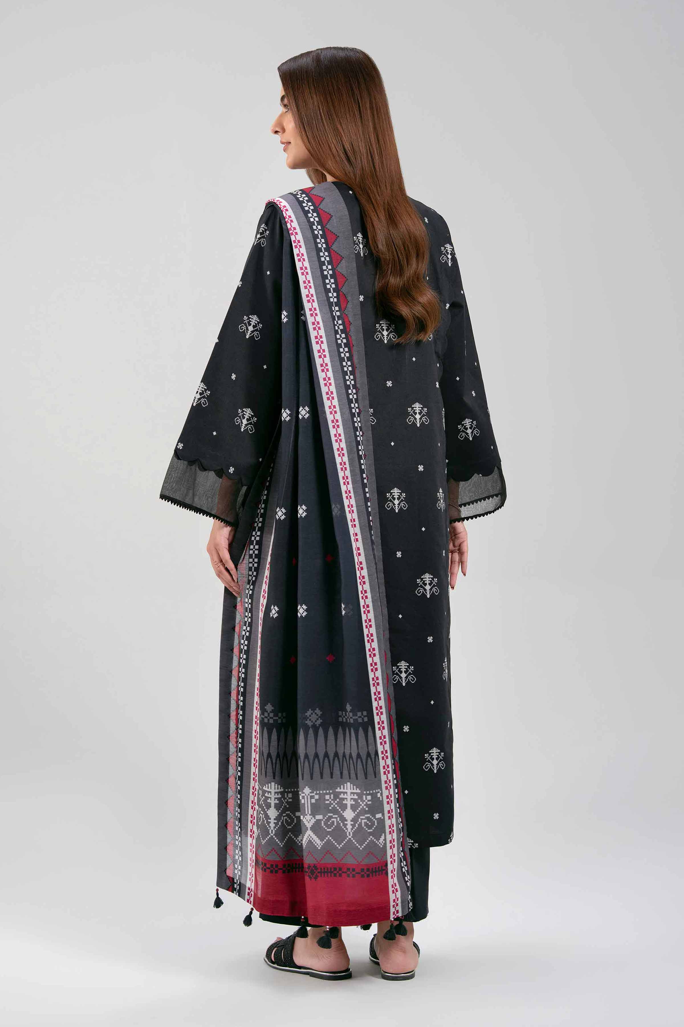 3 Piece - Digital Printed Suit - 42601383