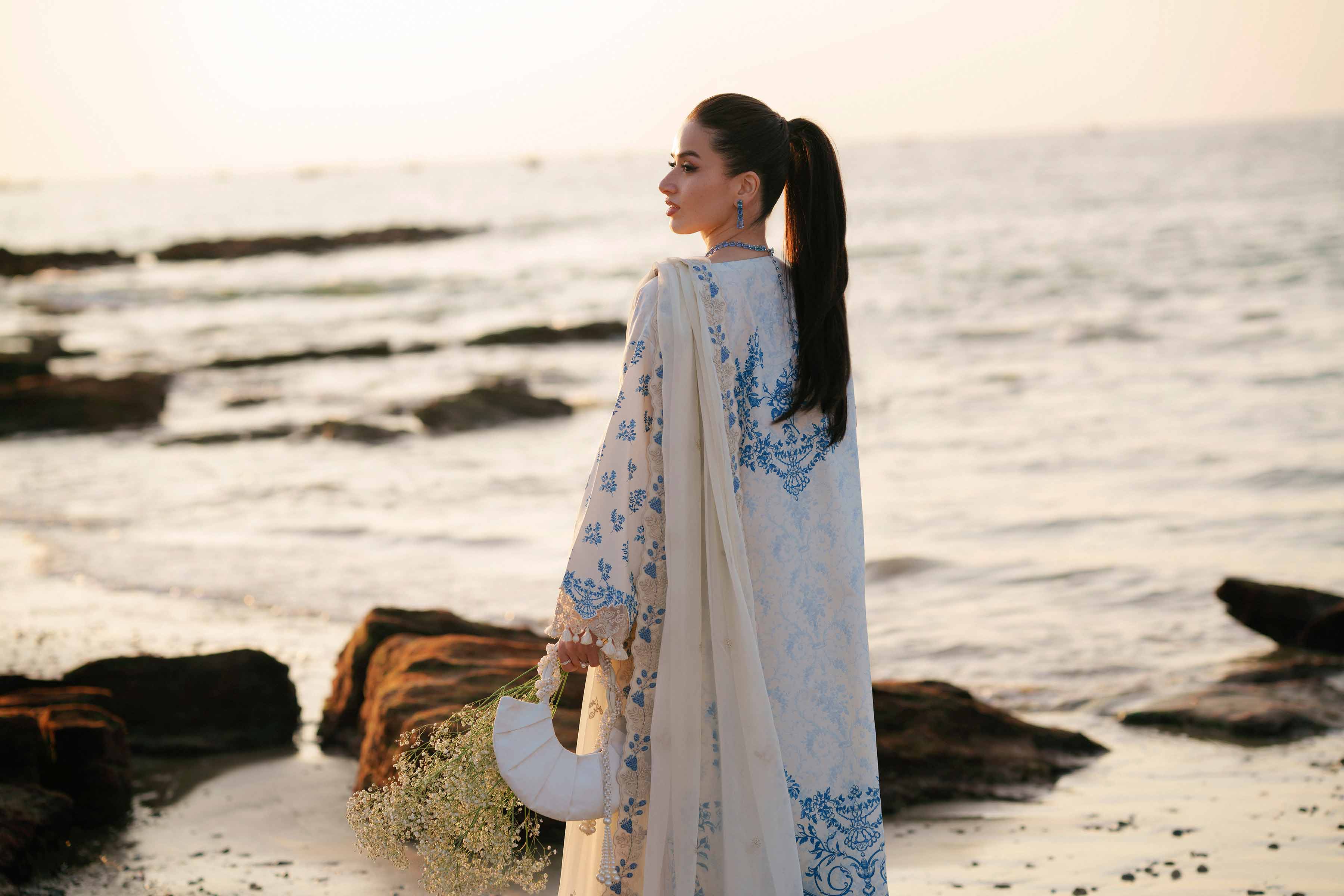 3 Piece - Embroidered Suit - 42601385 for Women - Unstitched Collection | Nishat | Shop Online