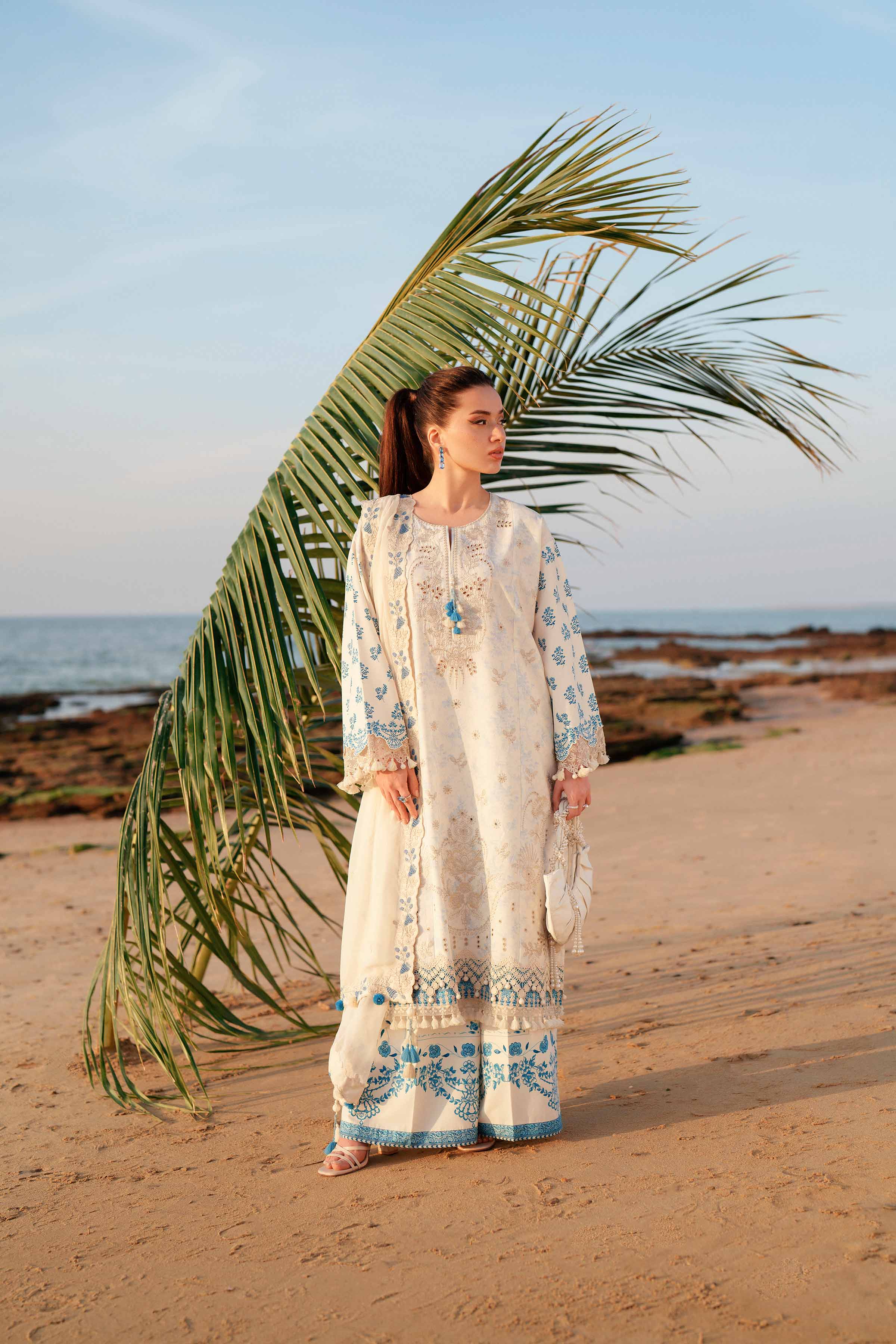 3 Piece - Embroidered Suit - 42601385 for Women - Unstitched Collection | Nishat | Shop Online