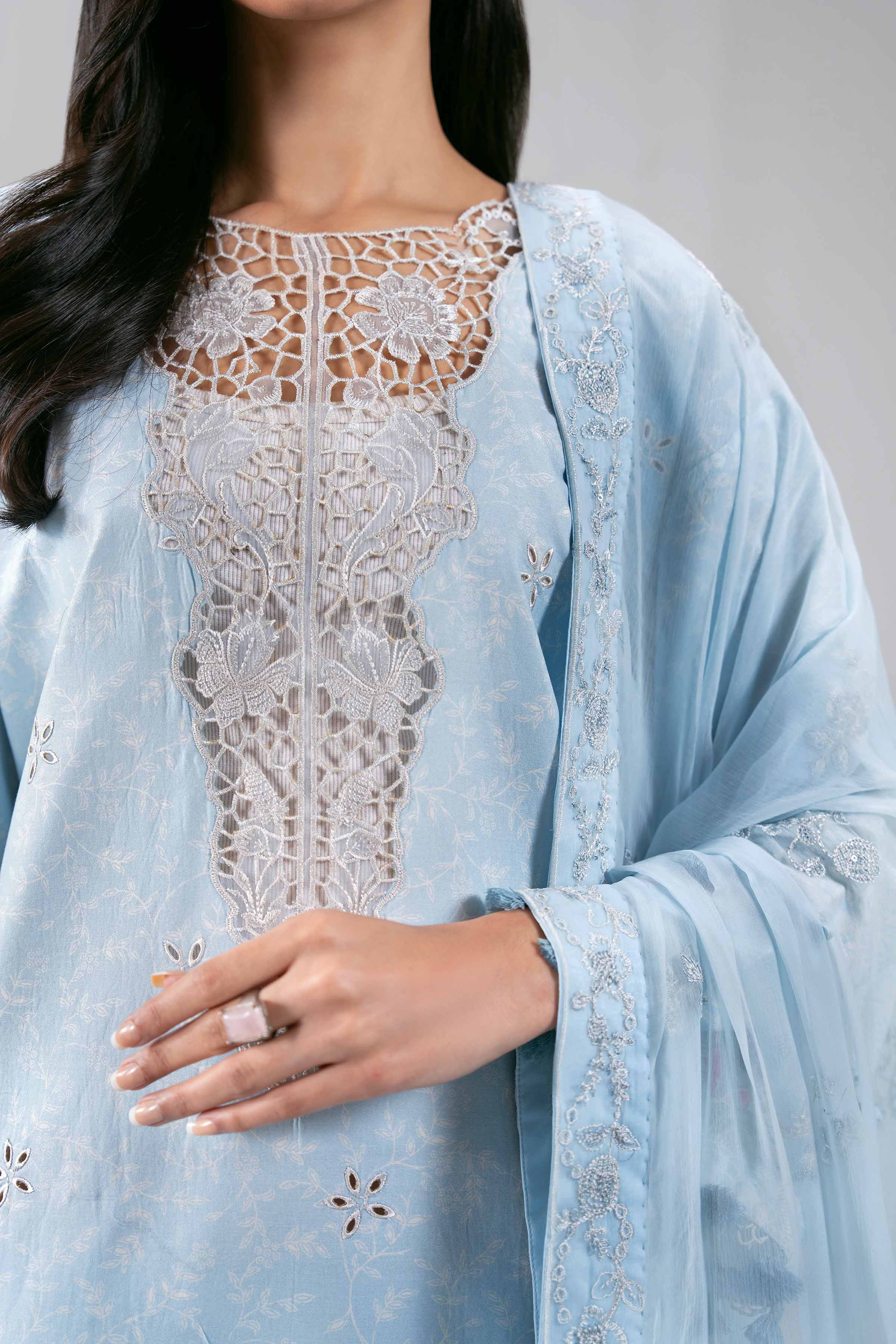 3 Piece - Embroidered Suit - 42601387 for Women - Unstitched Collection | Nishat | Shop Online