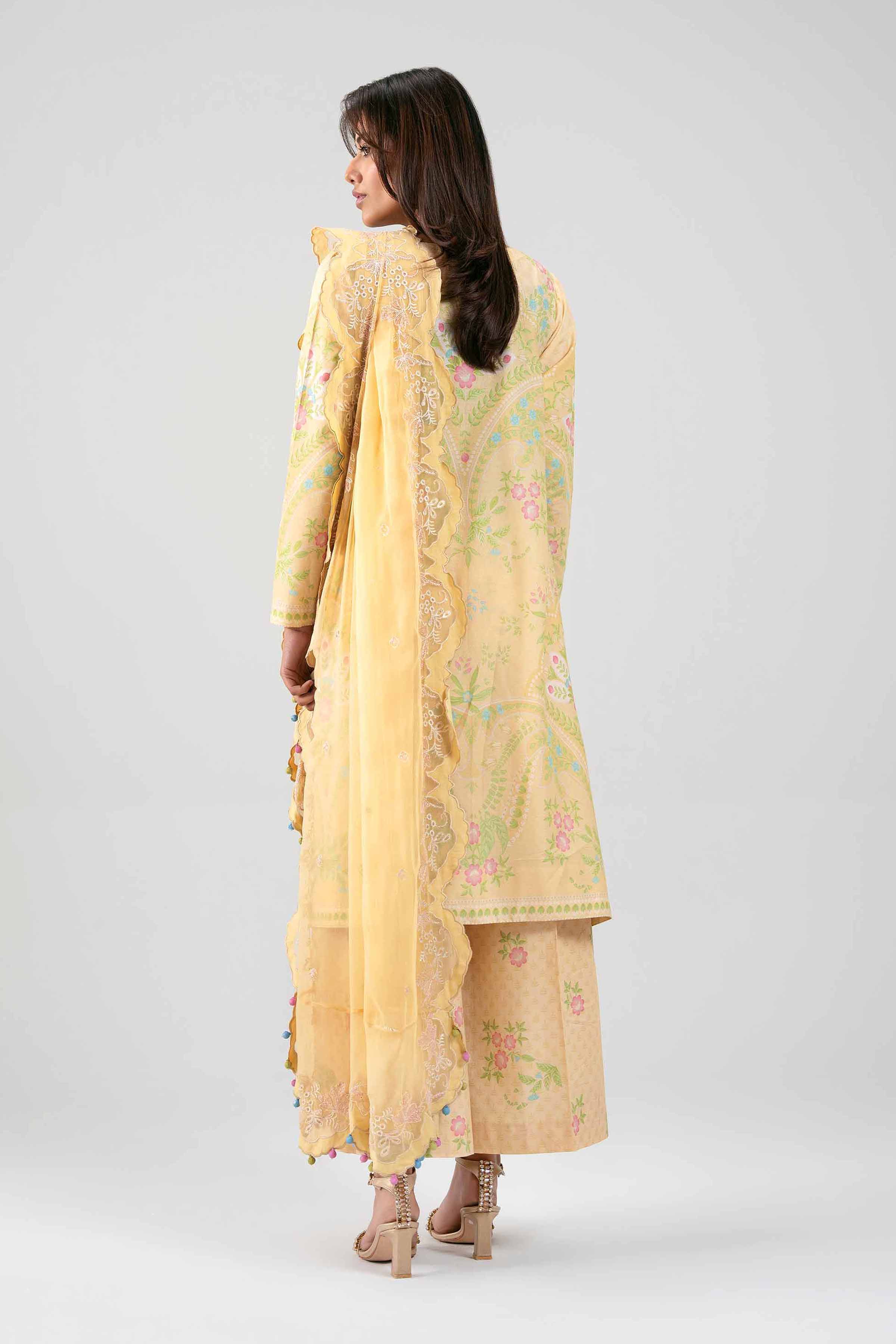 3 Piece - Embroidered Suit - 42601388 for Women - Unstitched Collection | Nishat | Shop Online