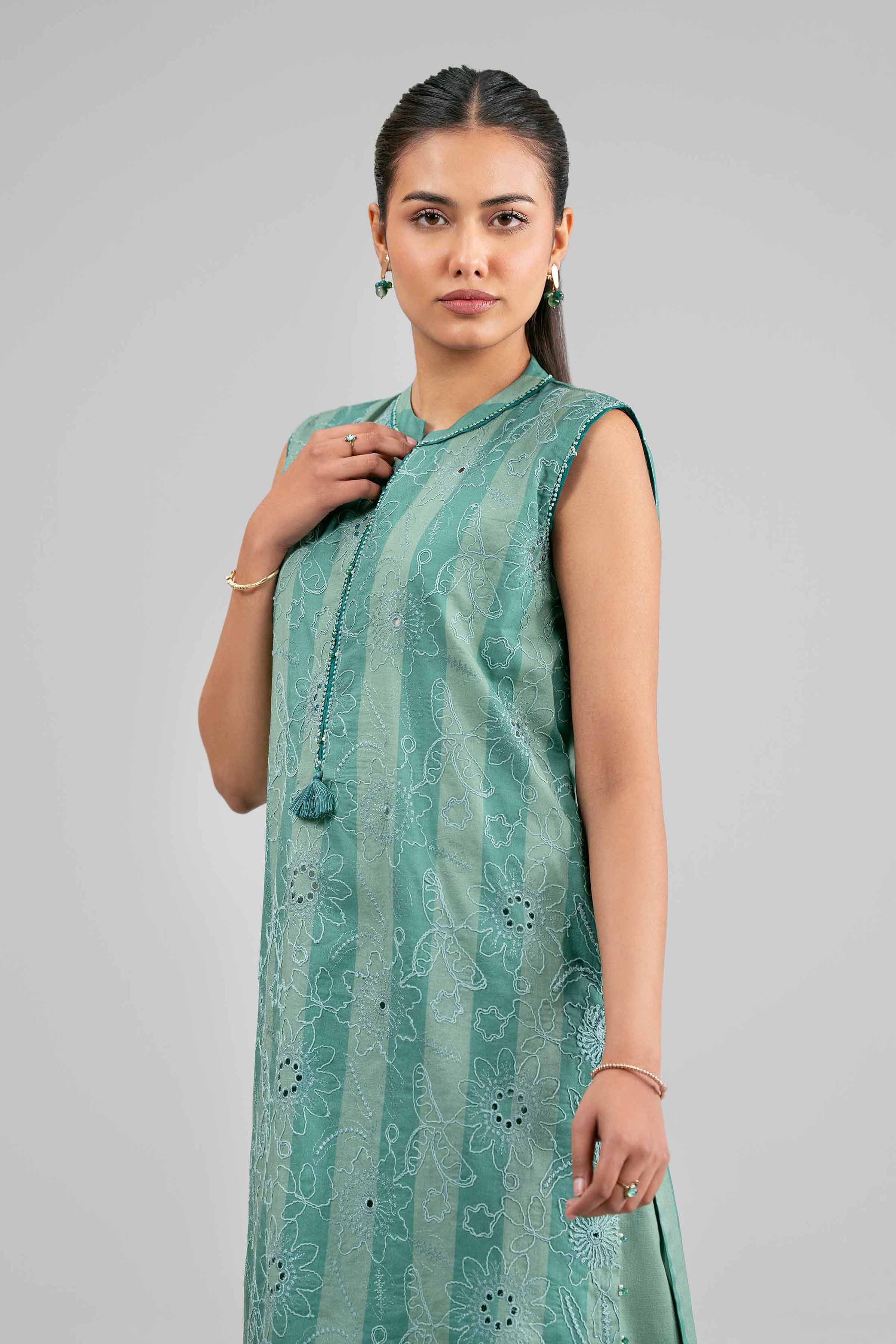 2 Piece - Embroidered Suit - 42601391 for Women - Unstitched Collection | Nishat | Shop Online