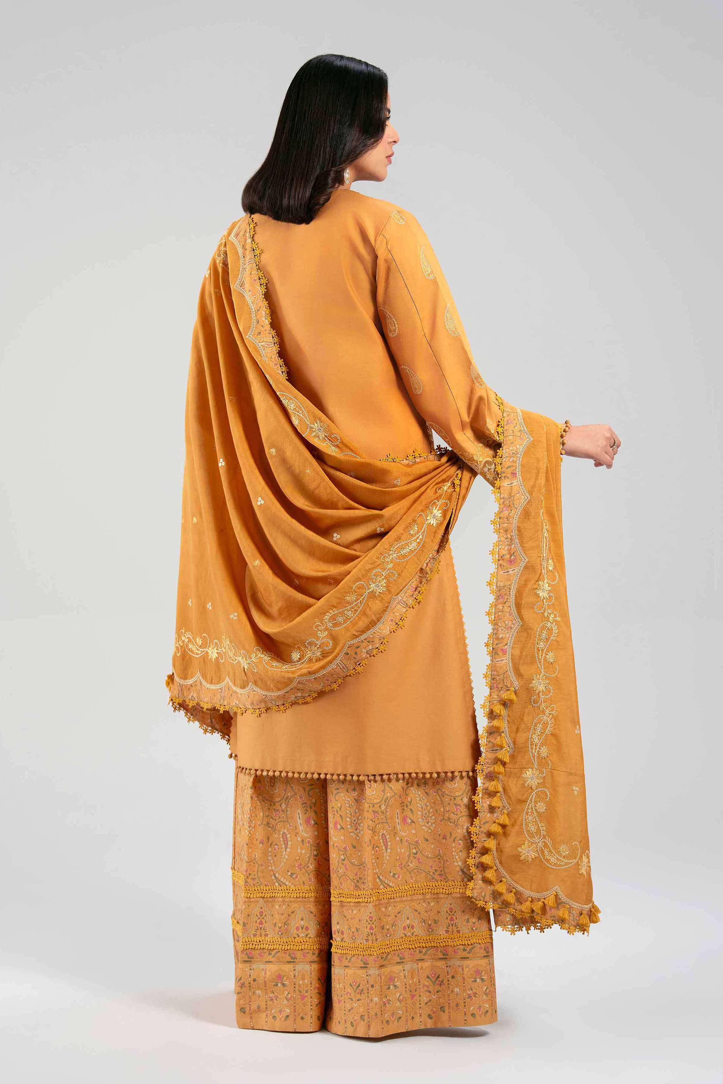 3 Piece - Digital Printed Embroidered Suit - 42601399 for Women - Unstitched Collection | Nishat | Shop Online