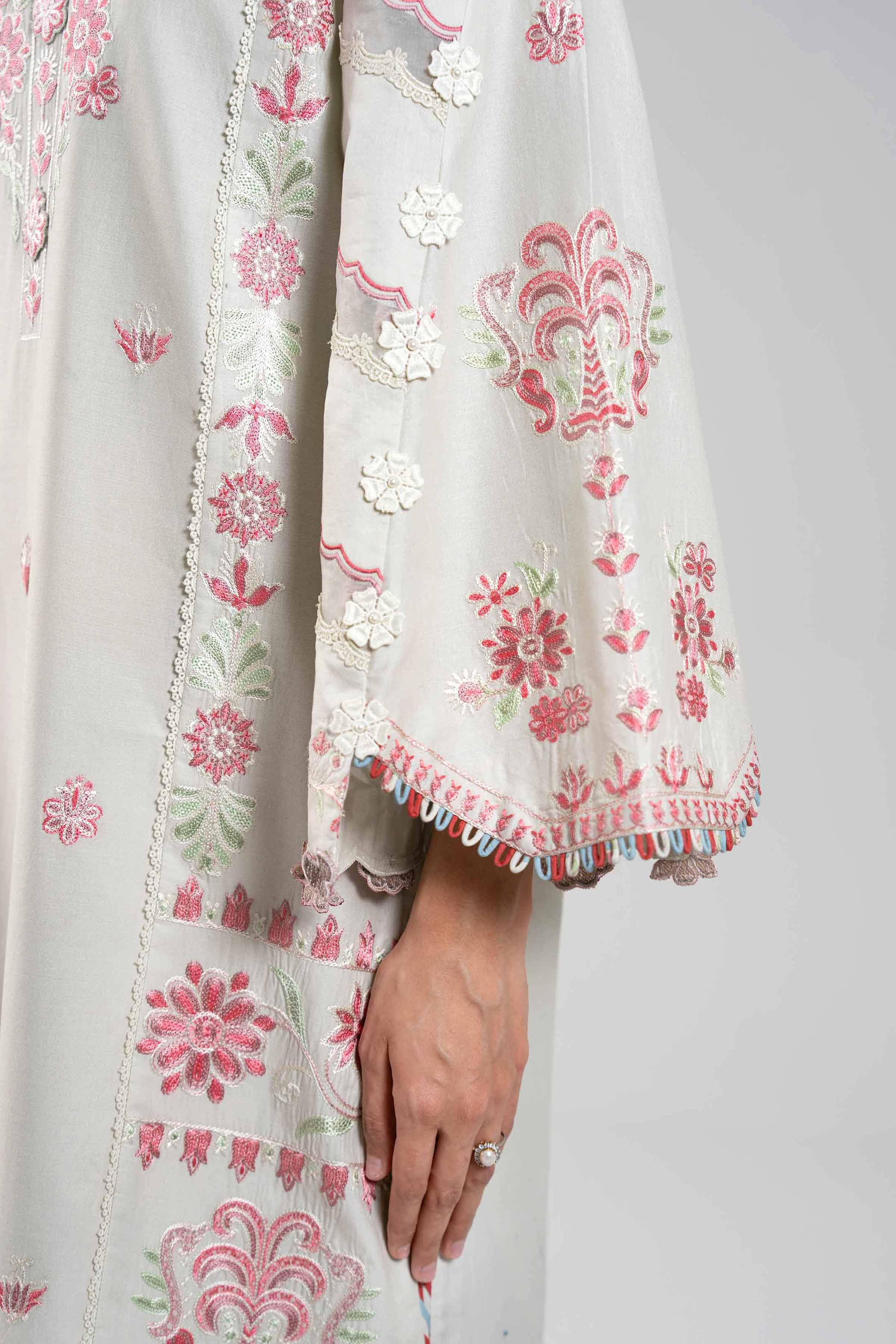 3 Piece - Embroidered Suit - 42601400 for Women - Unstitched Collection | Nishat | Shop Online