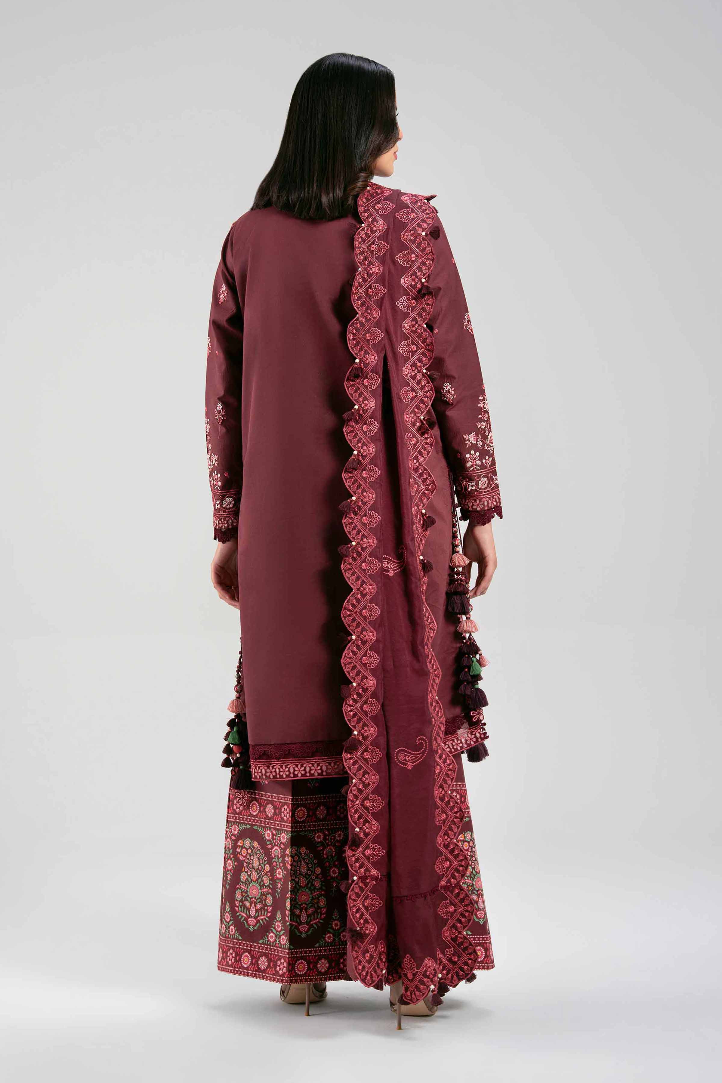 3 Piece - Embroidered Suit - 42601401 for Women - Unstitched Collection | Nishat | Shop Online