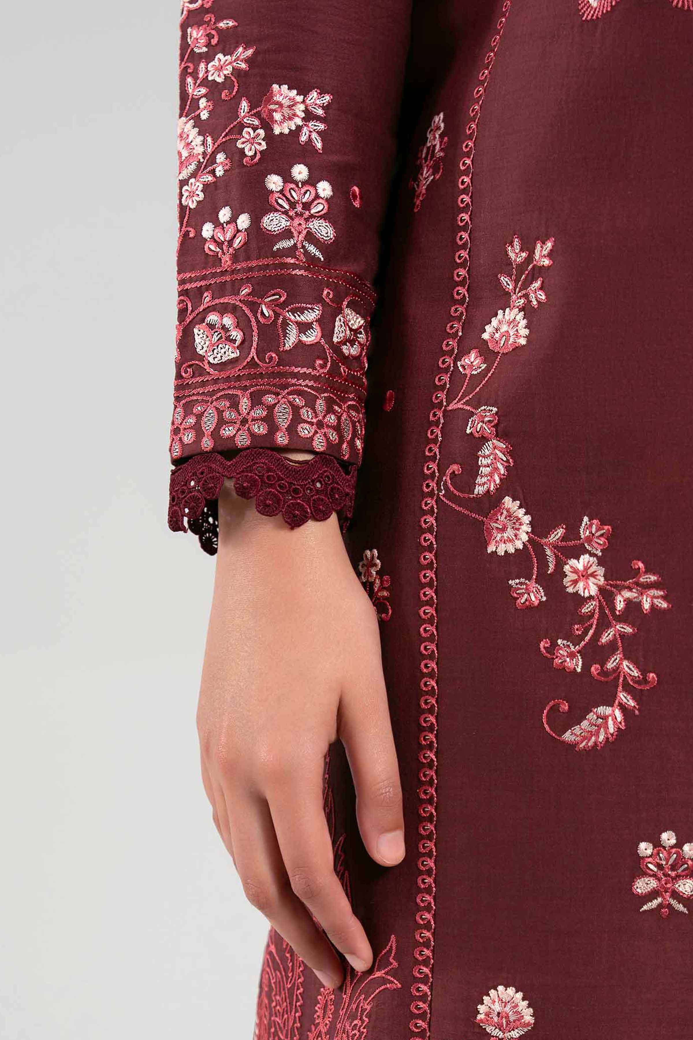 3 Piece - Embroidered Suit - 42601401 for Women - Unstitched Collection | Nishat | Shop Online