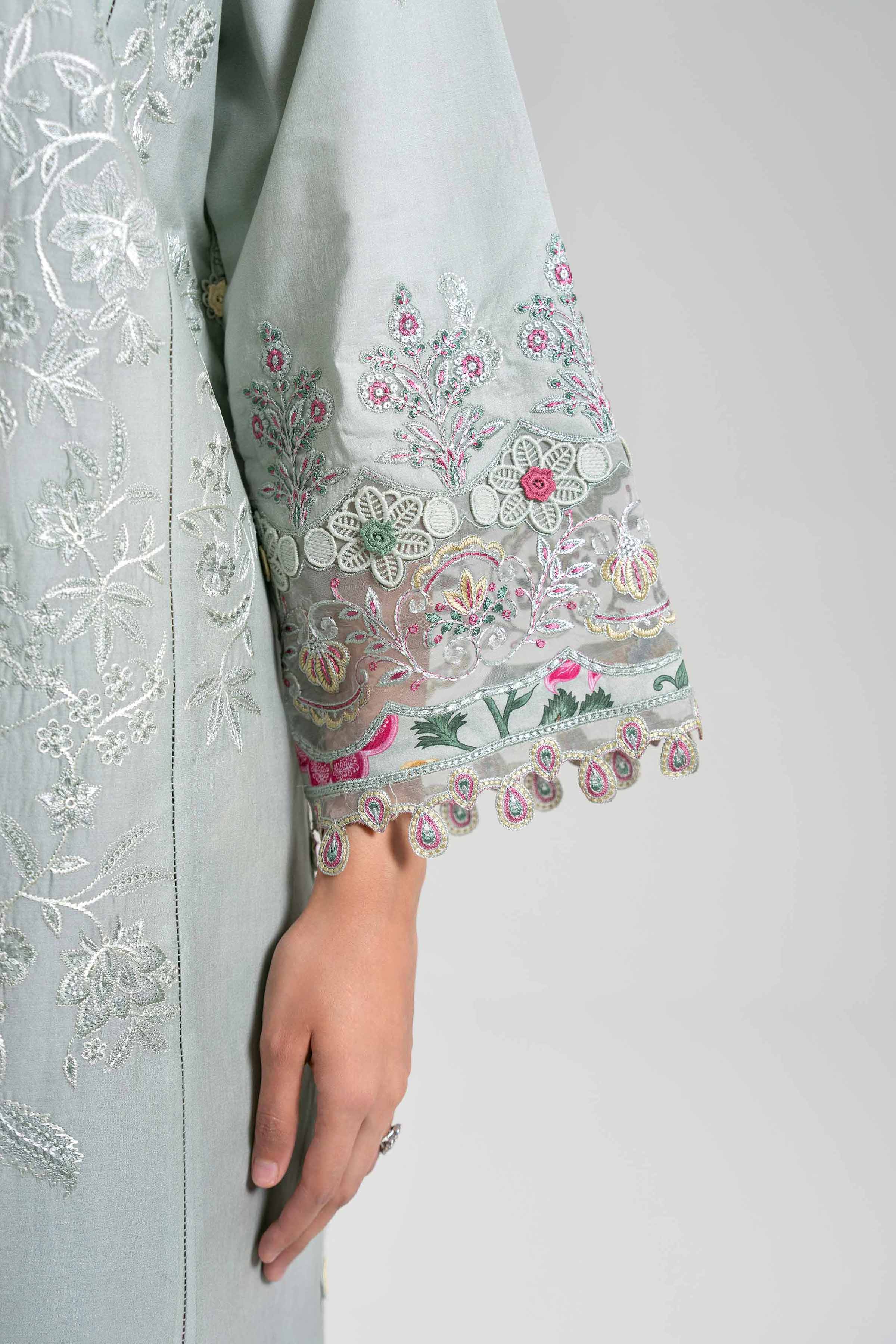 3 Piece - Embroidered Suit - 42601402 for Women - Unstitched Collection | Nishat | Shop Online