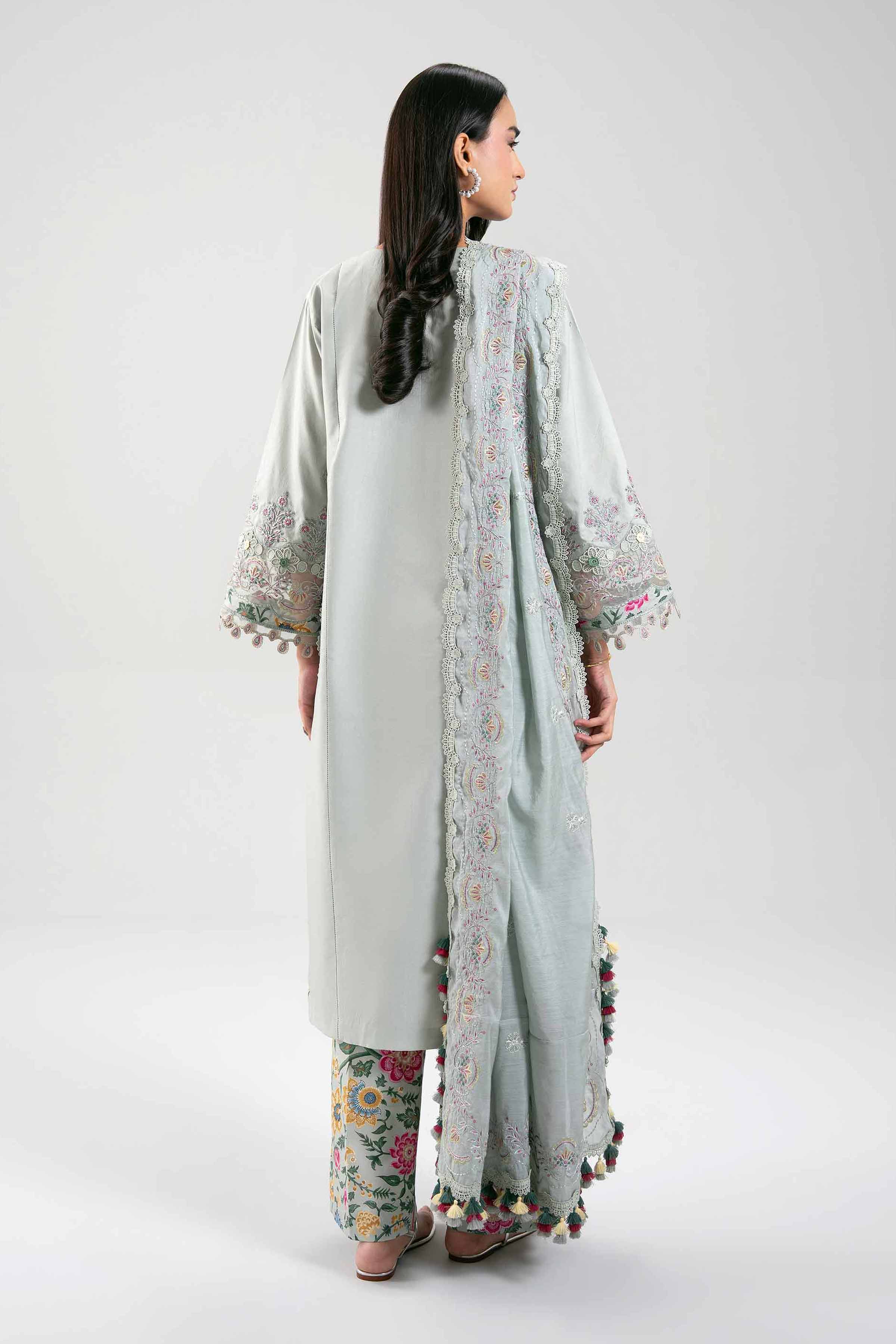 3 Piece - Embroidered Suit - 42601402 for Women - Unstitched Collection | Nishat | Shop Online