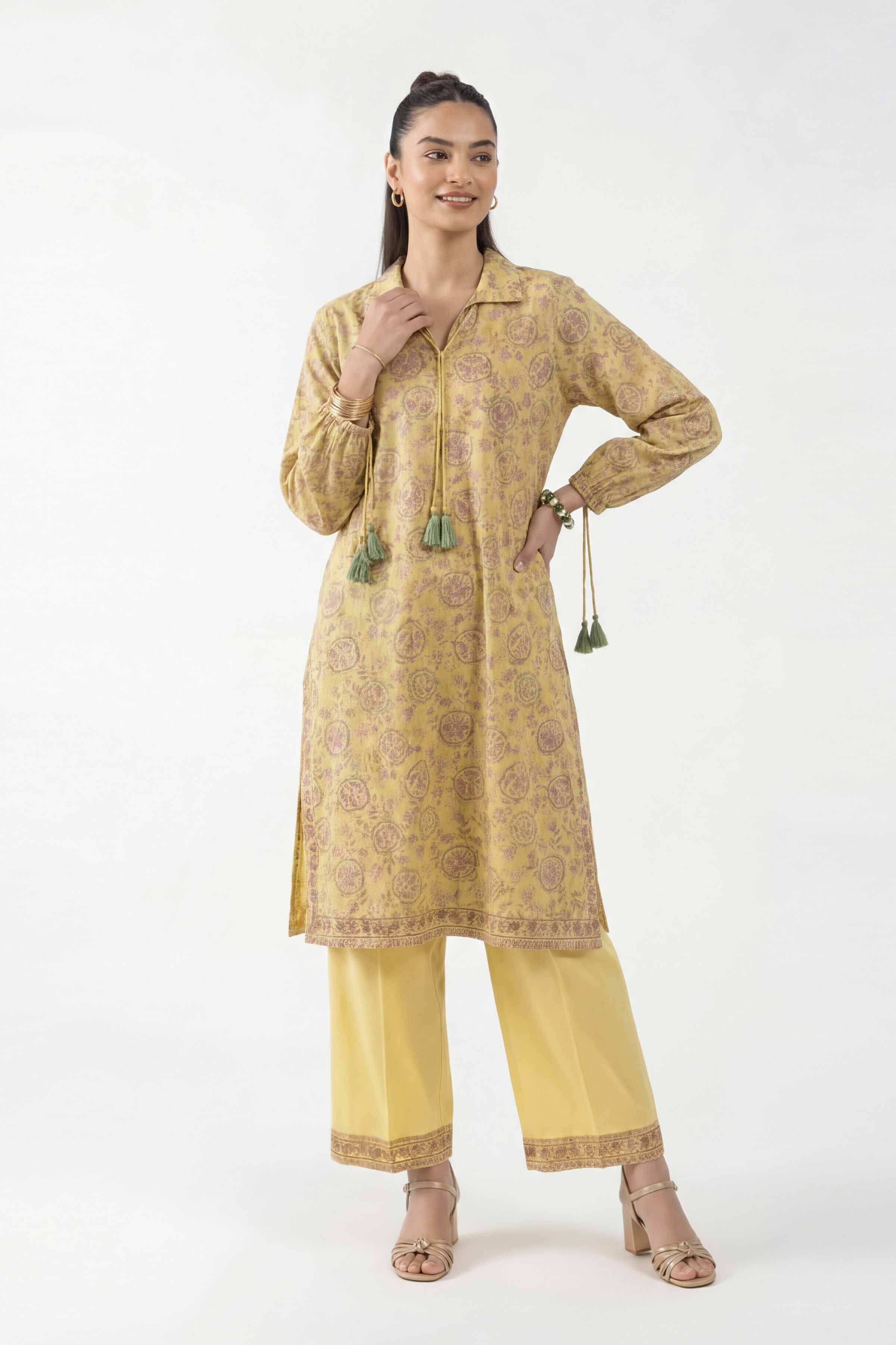 2 Piece - Printed Suit - 42601407 for Women - Unstitched Collection | Nishat | Shop Online