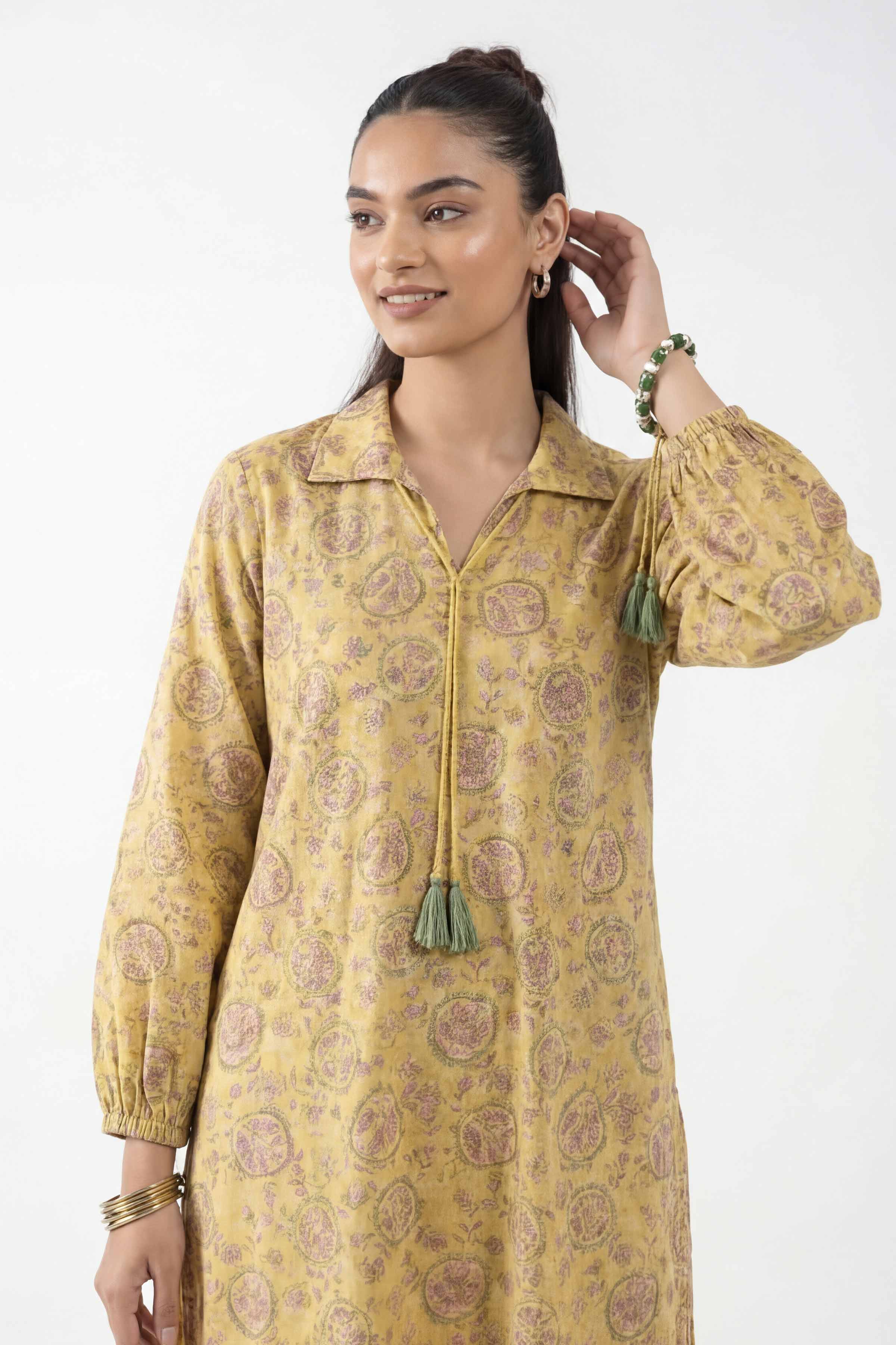 2 Piece - Printed Suit - 42601407 for Women - Unstitched Collection | Nishat | Shop Online