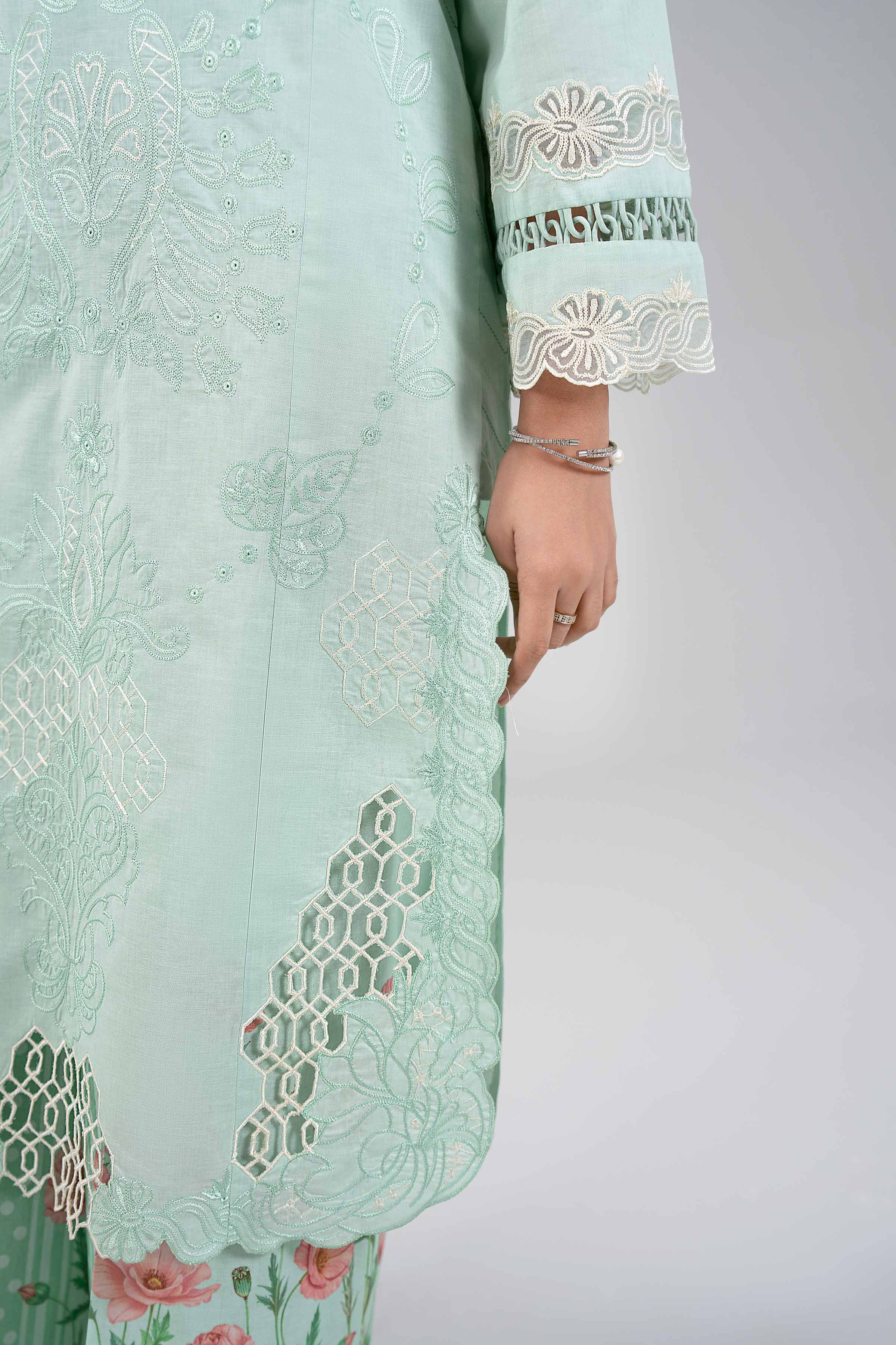 2 Piece - Digital Printed Embroidered Suit - 42601414 for Women - Unstitched Collection | Nishat | Shop Online