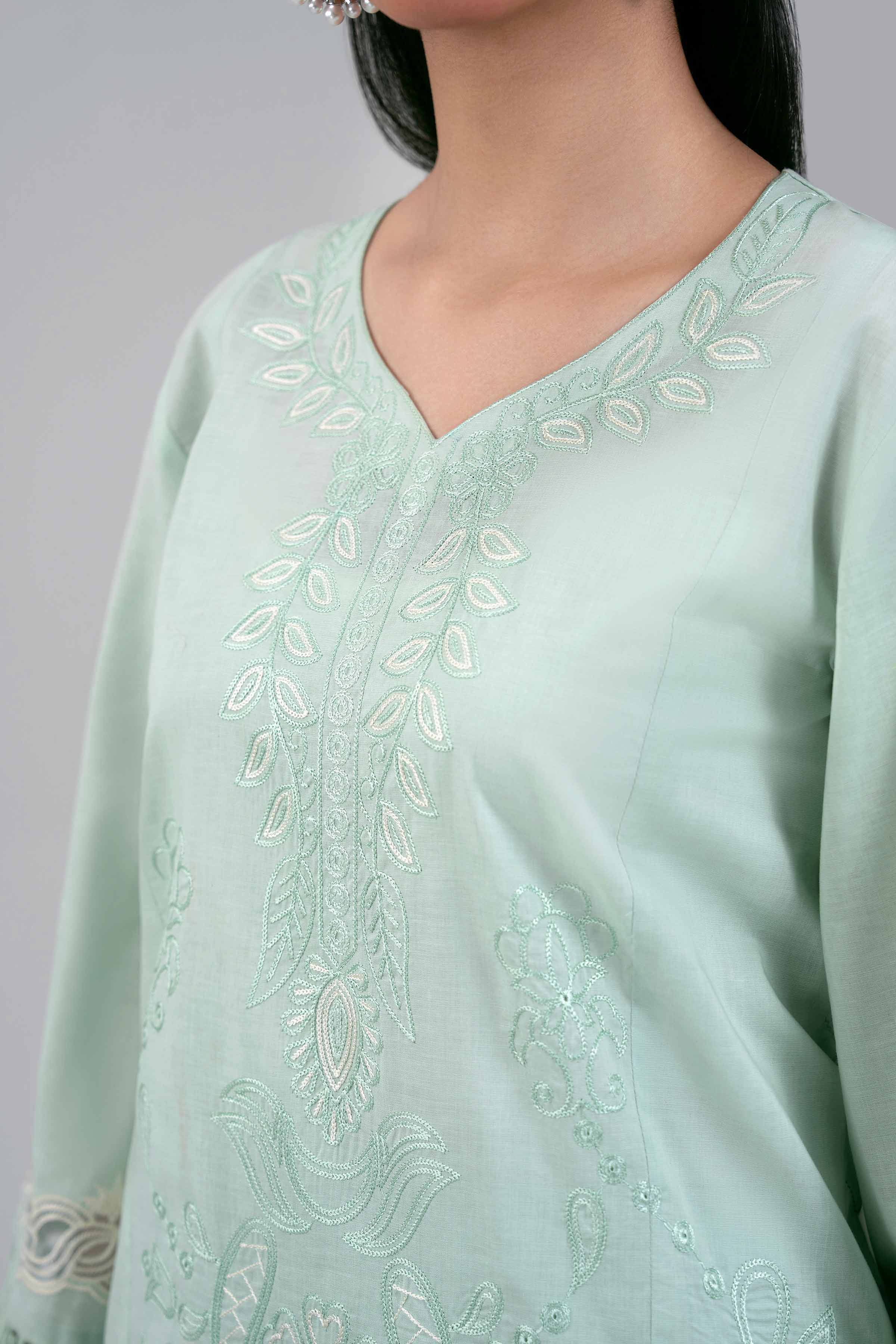 2 Piece - Digital Printed Embroidered Suit - 42601414 for Women - Unstitched Collection | Nishat | Shop Online