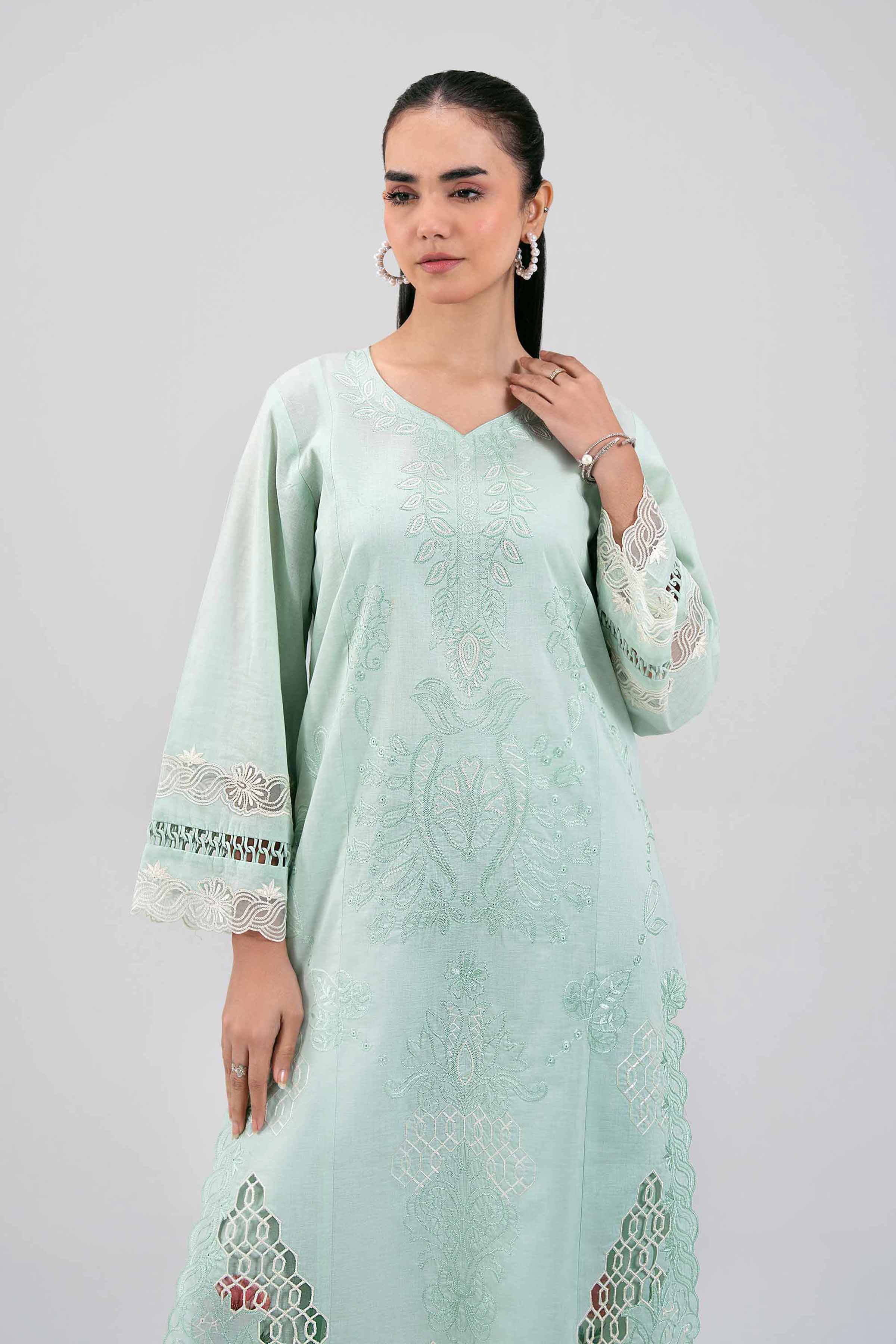 2 Piece - Digital Printed Embroidered Suit - 42601414 for Women - Unstitched Collection | Nishat | Shop Online