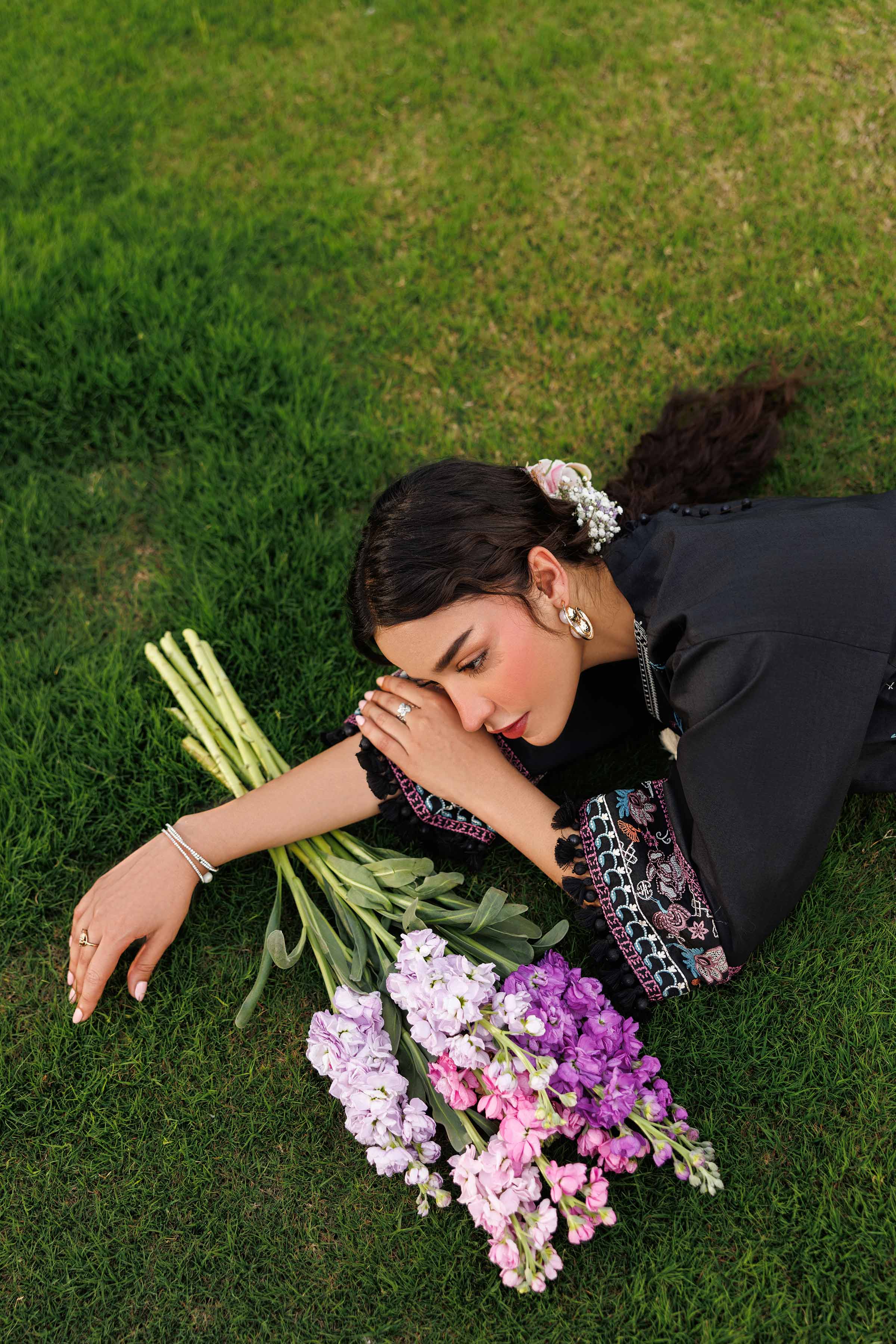 2 Piece - Digital Printed Embroidered Suit - 42601416 for Women - Unstitched Collection | Nishat | Shop Online