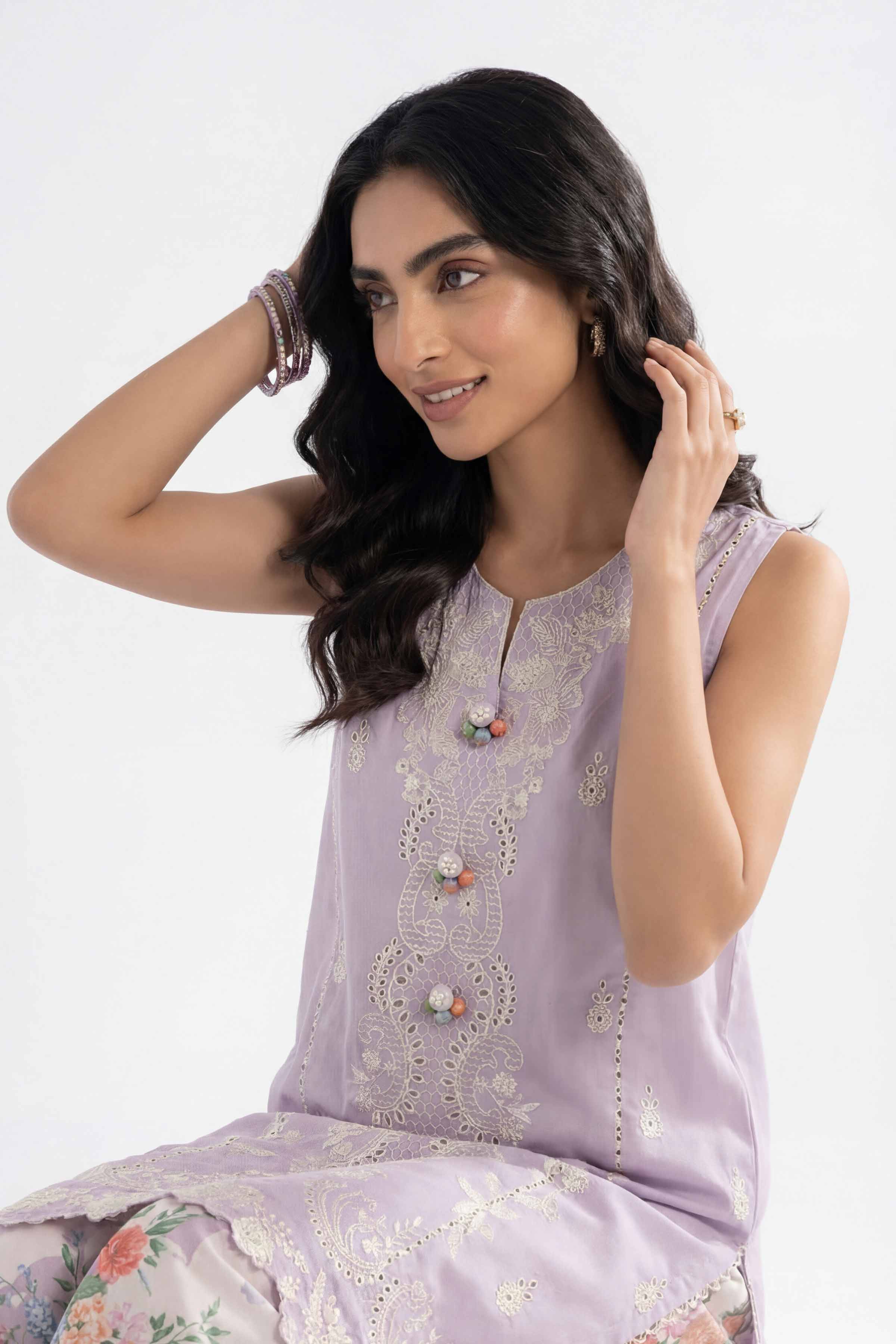 2 Piece - Digital Printed Embroidered Suit - 42601417 for Women - Unstitched Collection | Nishat | Shop Online