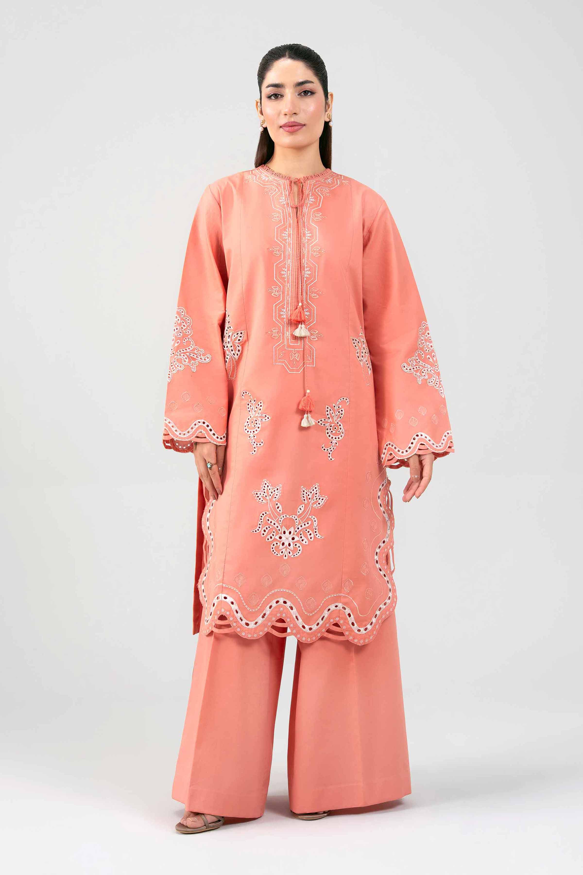 2 Piece - Embroidered Suit - 42601424 for Women - Unstitched Collection | Nishat | Shop Online