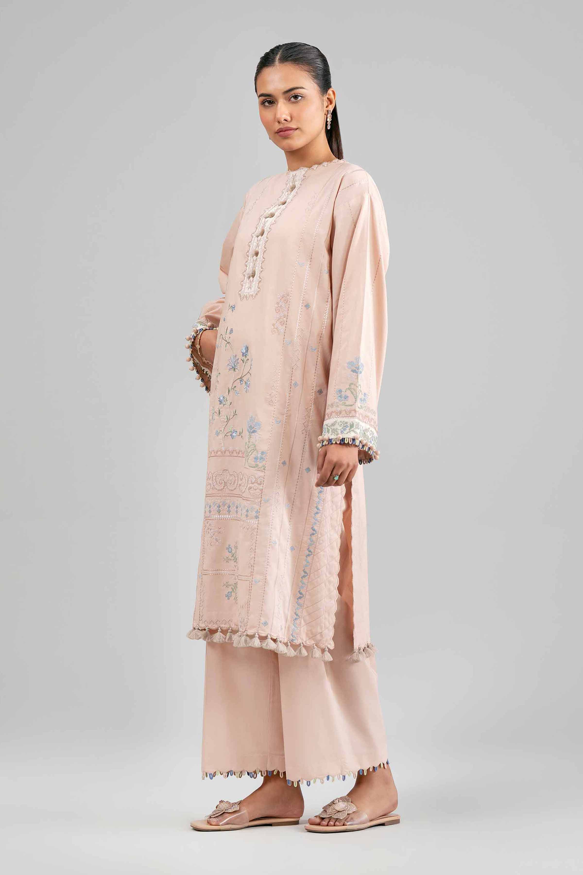 2 Piece - Embroidered Suit - 42601425 for Women - Unstitched Collection | Nishat | Shop Online