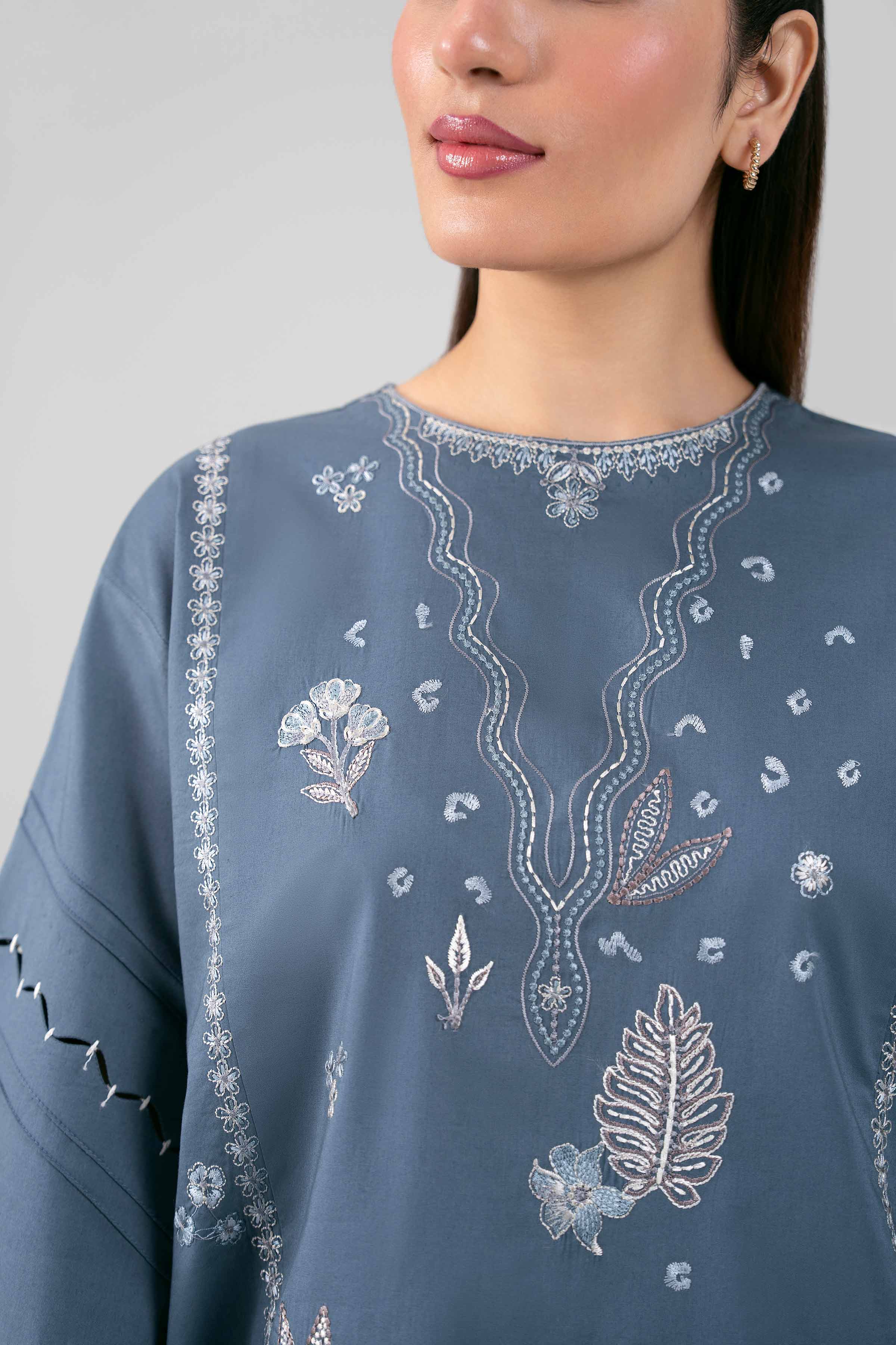 2 Piece - Embroidered Suit - 42601426 for Women - Unstitched Collection | Nishat | Shop Online