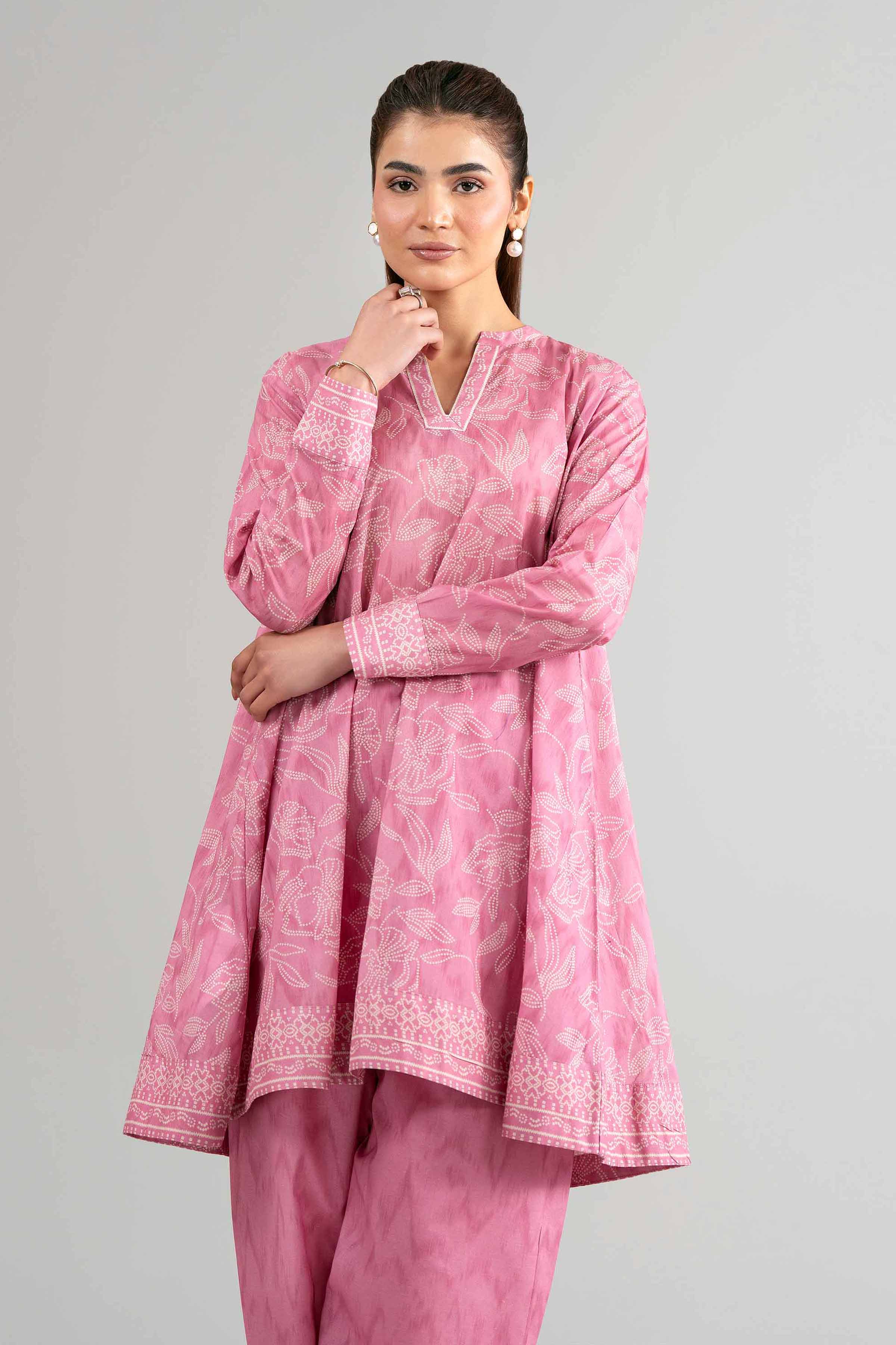 2 Piece - Printed Suit - 42601434 for Women - Unstitched Collection | Nishat | Shop Online