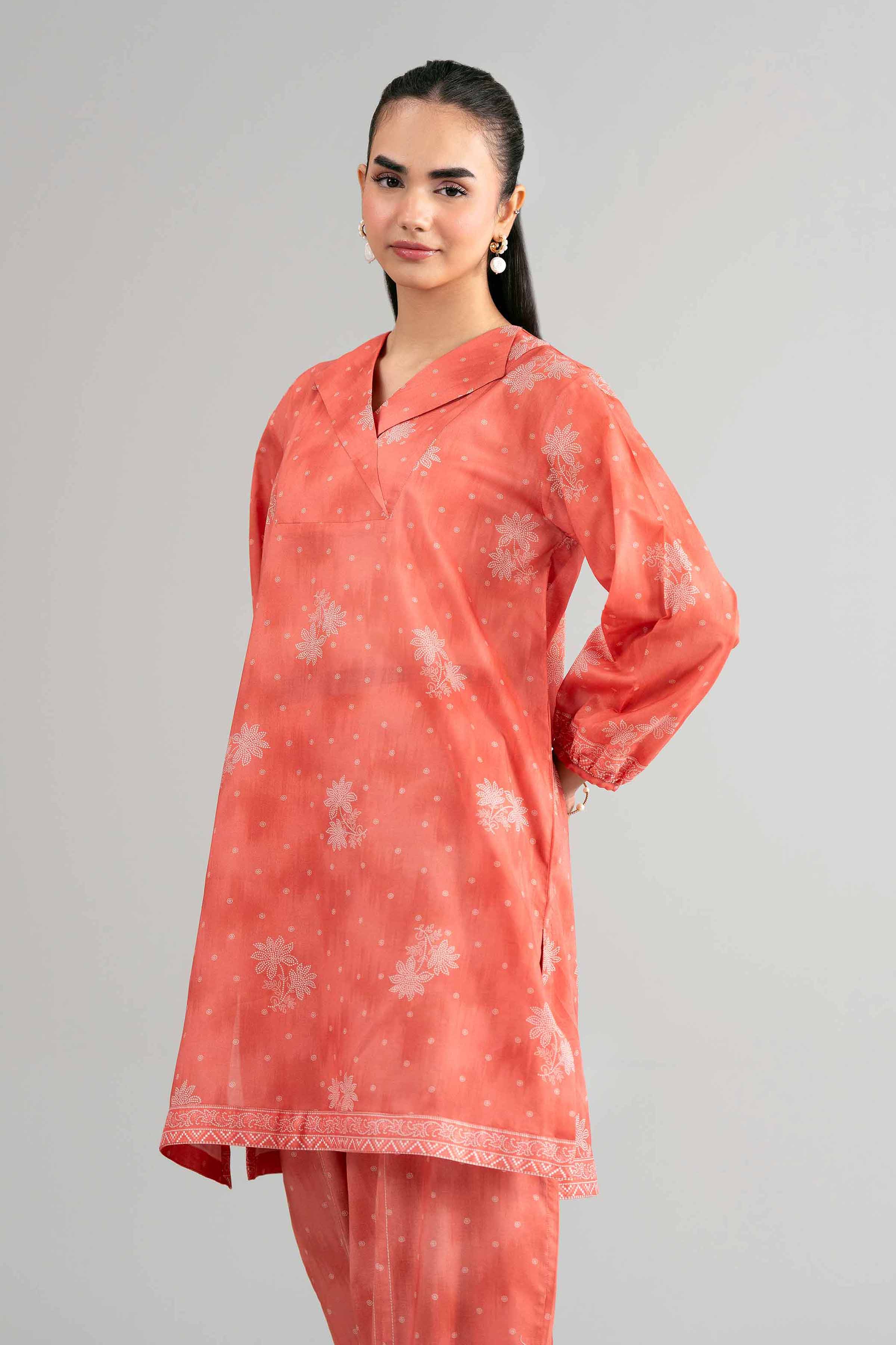 2 Piece - Printed Suit - 42601437 for Women - Unstitched Collection | Nishat | Shop Online
