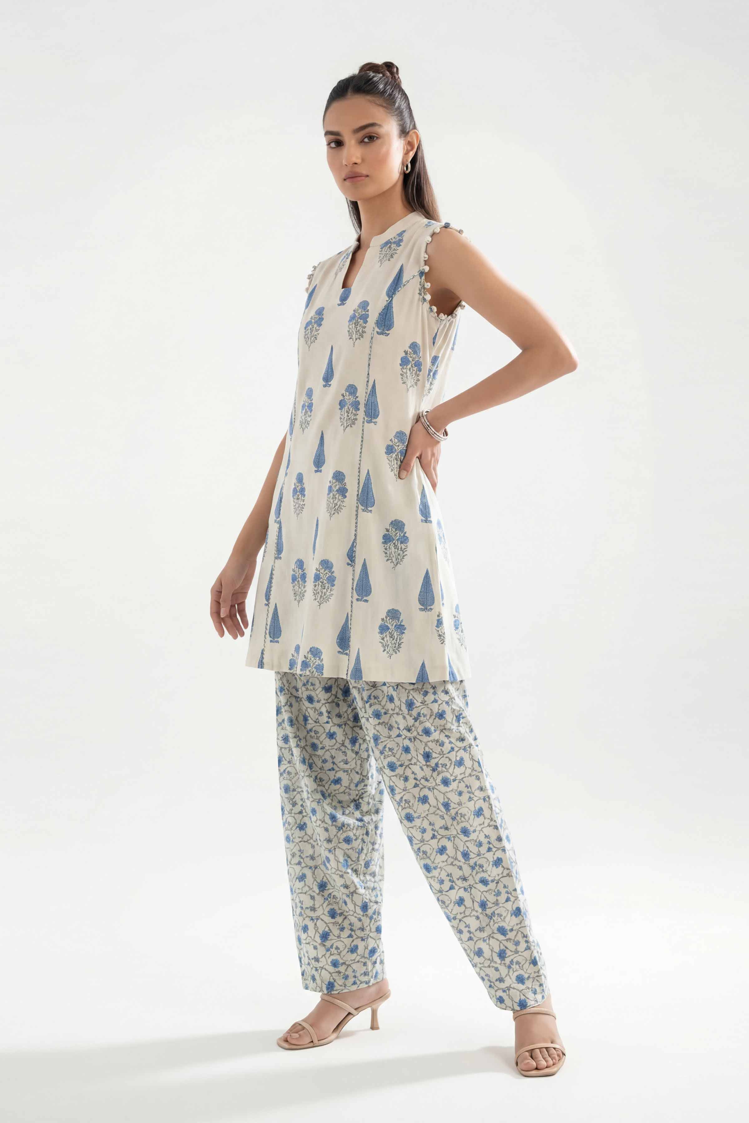 2 Piece - Printed Suit - 42601441 for Women - Unstitched Collection | Nishat | Shop Online