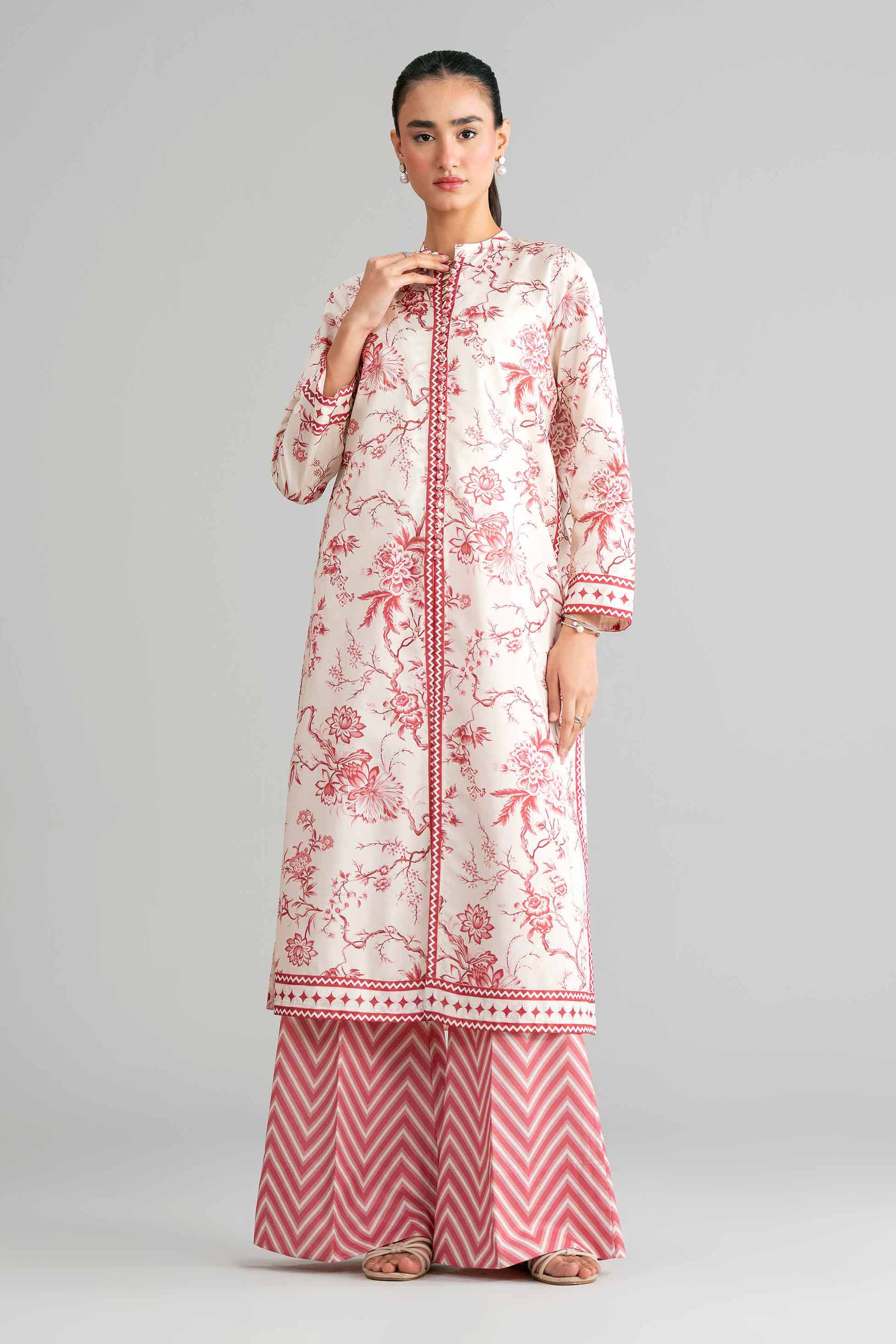 2 Piece - Printed Suit - 42601447 for Women - Unstitched Collection | Nishat | Shop Online
