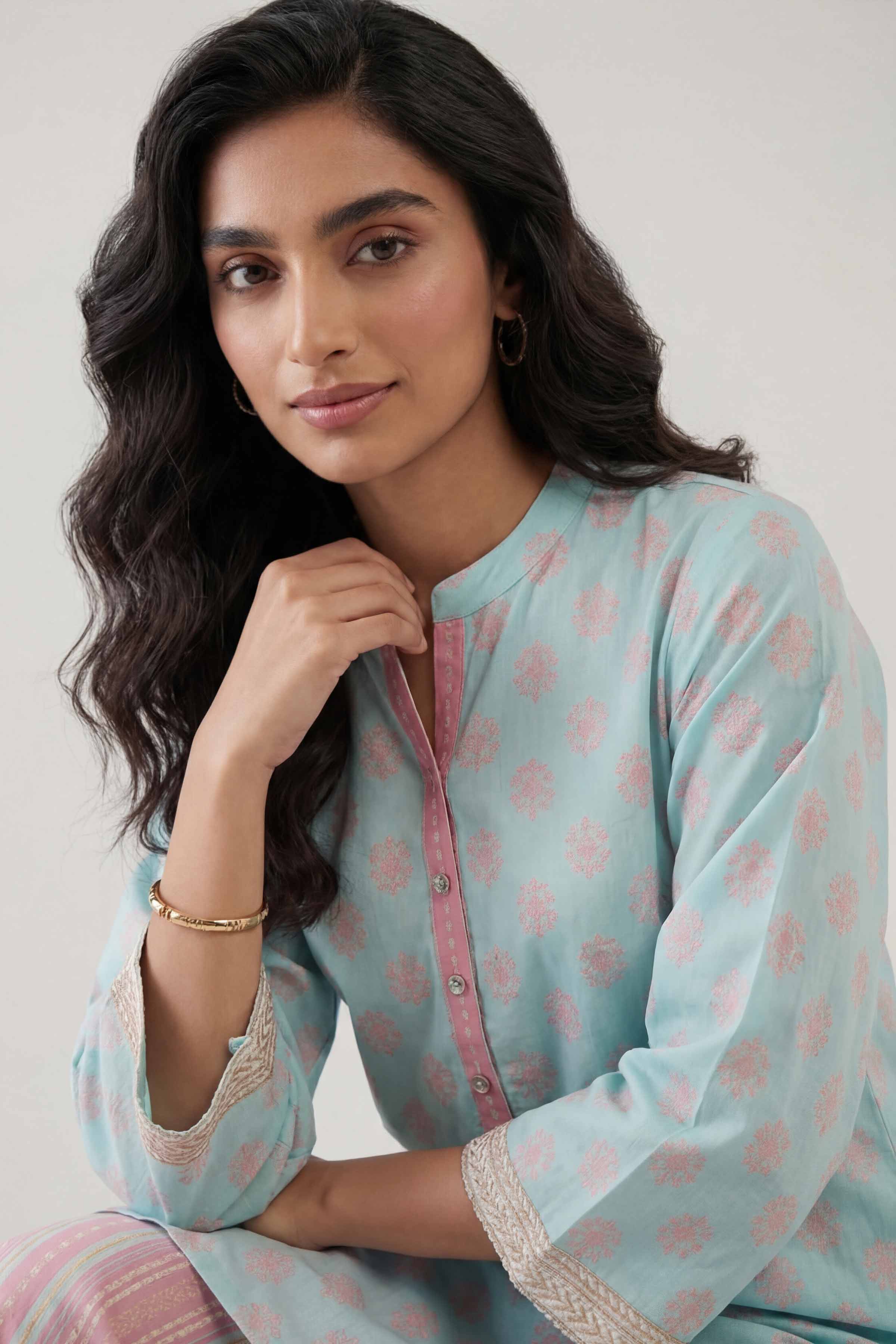 2 Piece - Printed Suit - 42601450 for Women - Unstitched Collection | Nishat | Shop Online