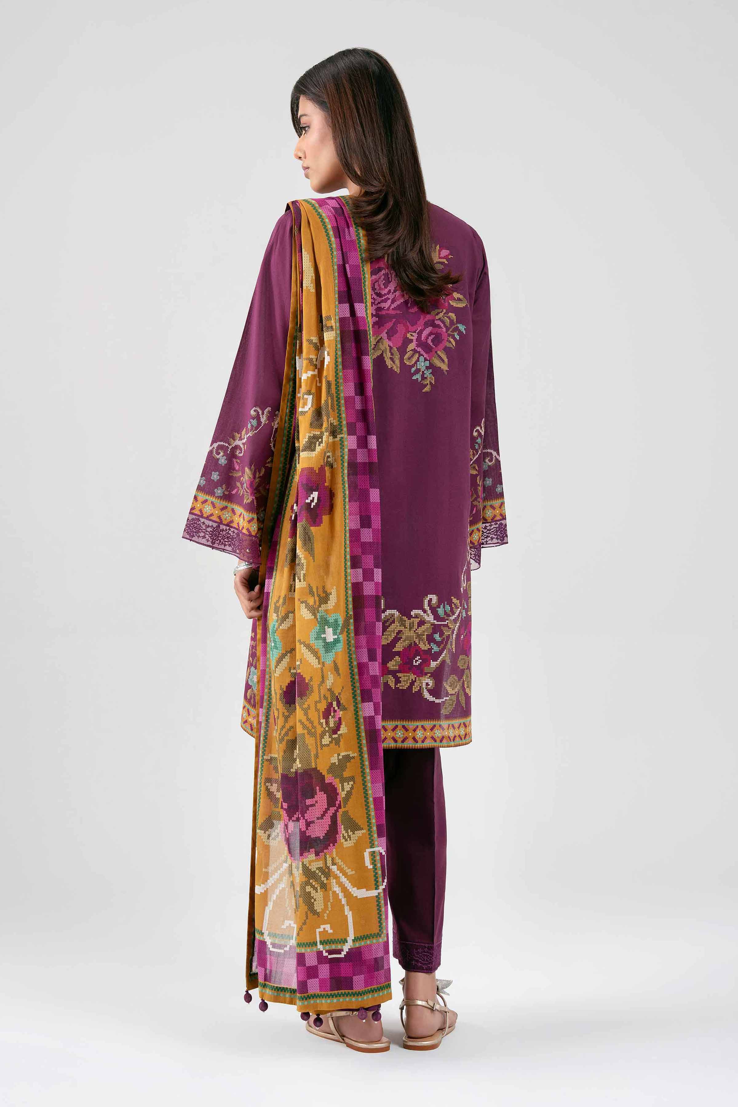 3 Piece - Digital Printed Embroidered Suit - 42601462 for Women - Unstitched Collection | Nishat | Shop Online