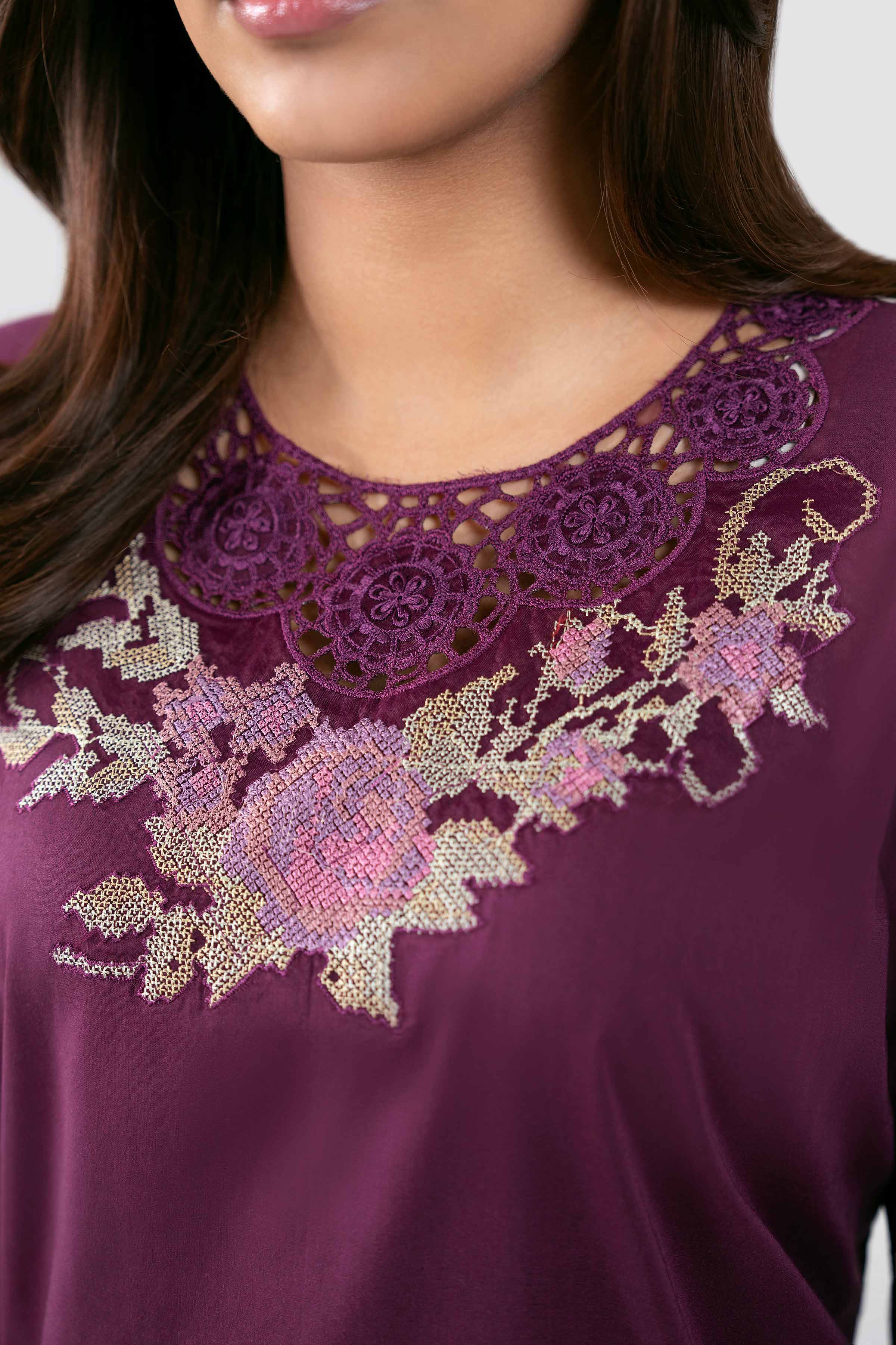 3 Piece - Digital Printed Embroidered Suit - 42601462 for Women - Unstitched Collection | Nishat | Shop Online