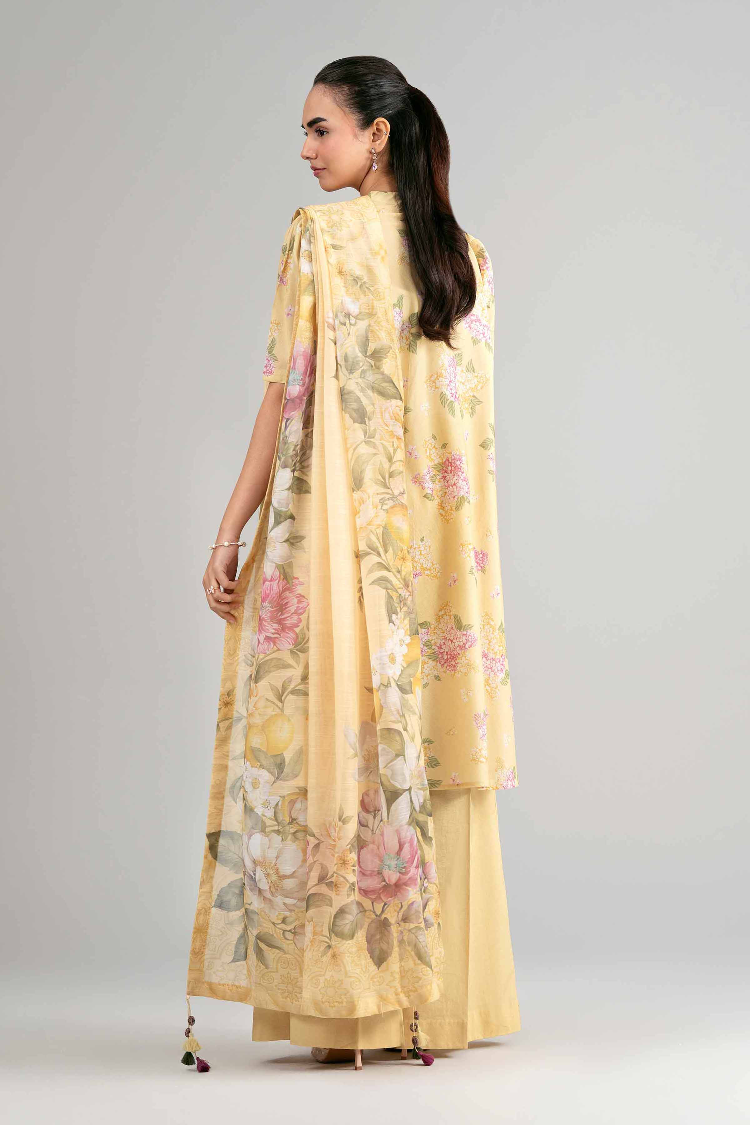 3 Piece - Digital Printed Suit - 42601492 for Women - Unstitched Collection | Nishat | Shop Online