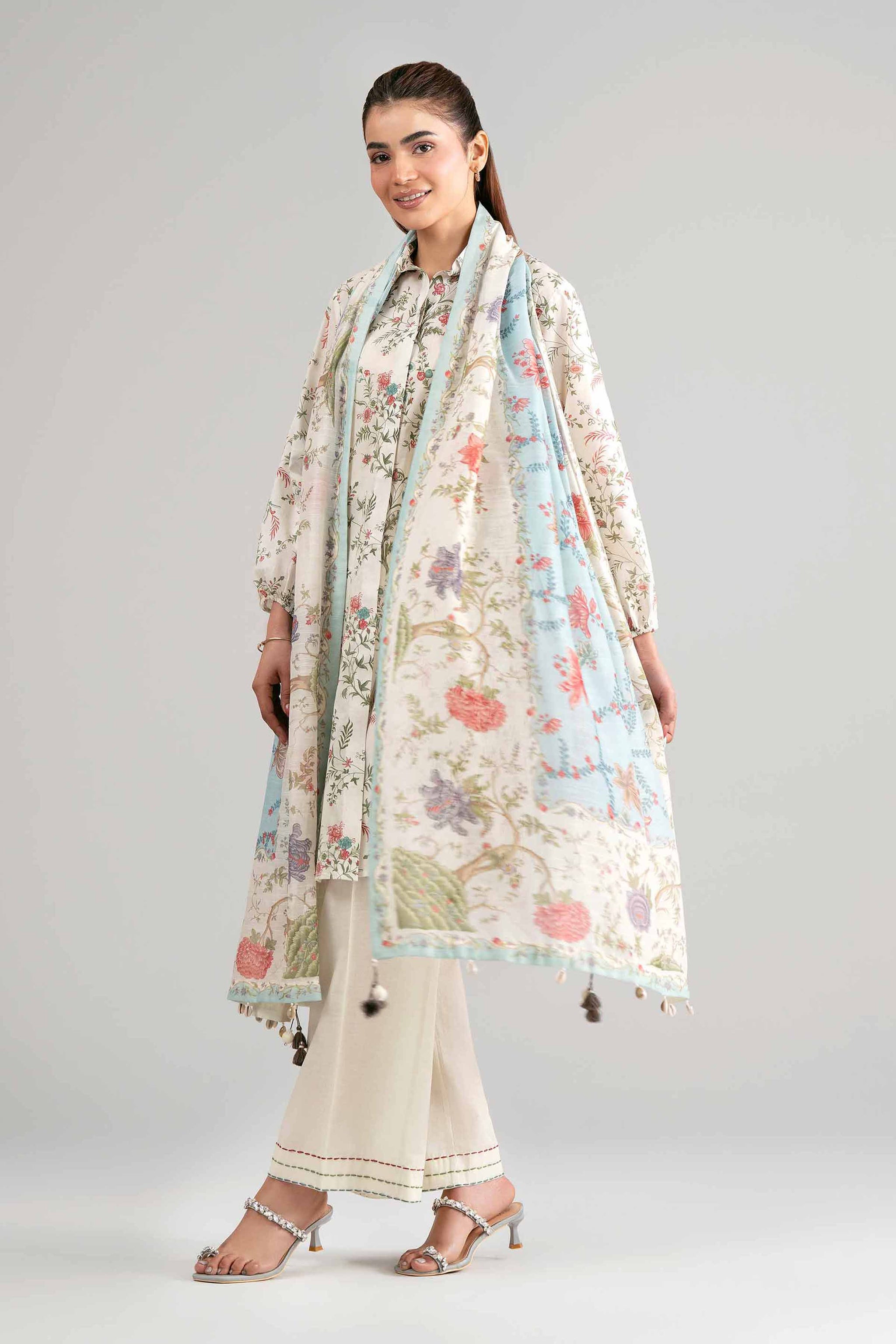 3 Piece - Digital Printed Suit - 42601502