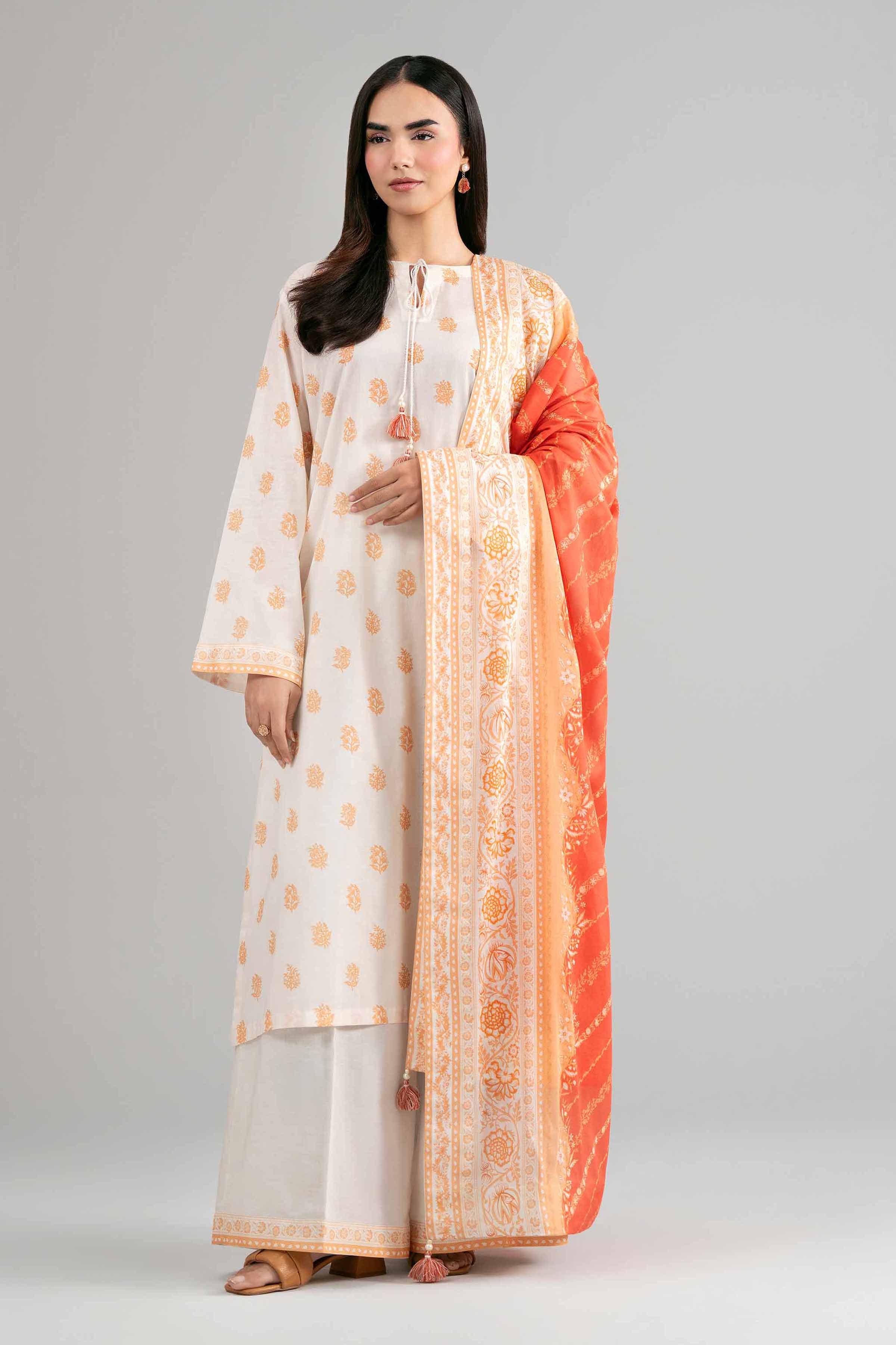 3 Piece - Printed Suit - 42601509 for Women - Unstitched Collection | Nishat | Shop Online