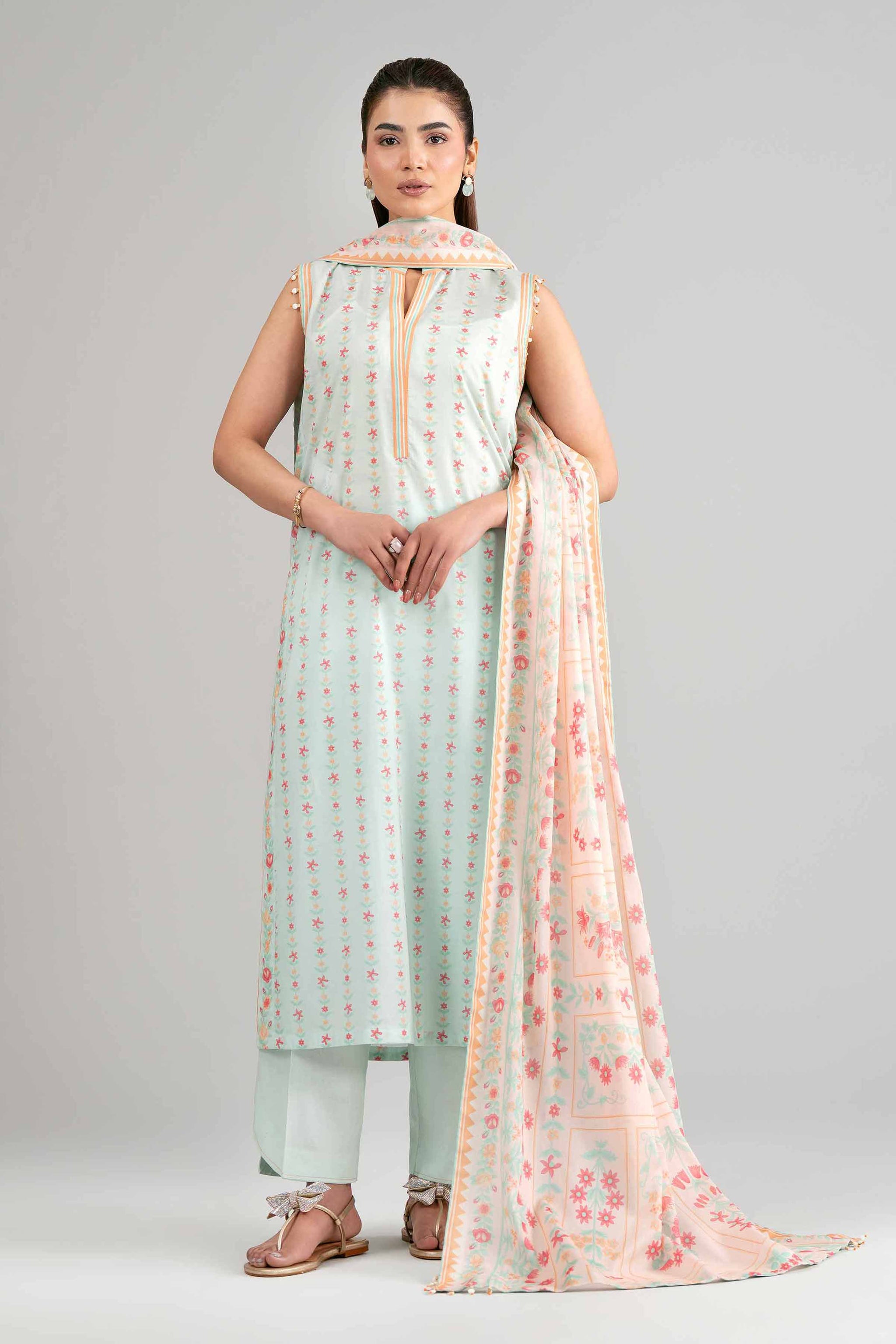 3 Piece - Printed Suit - 42601510