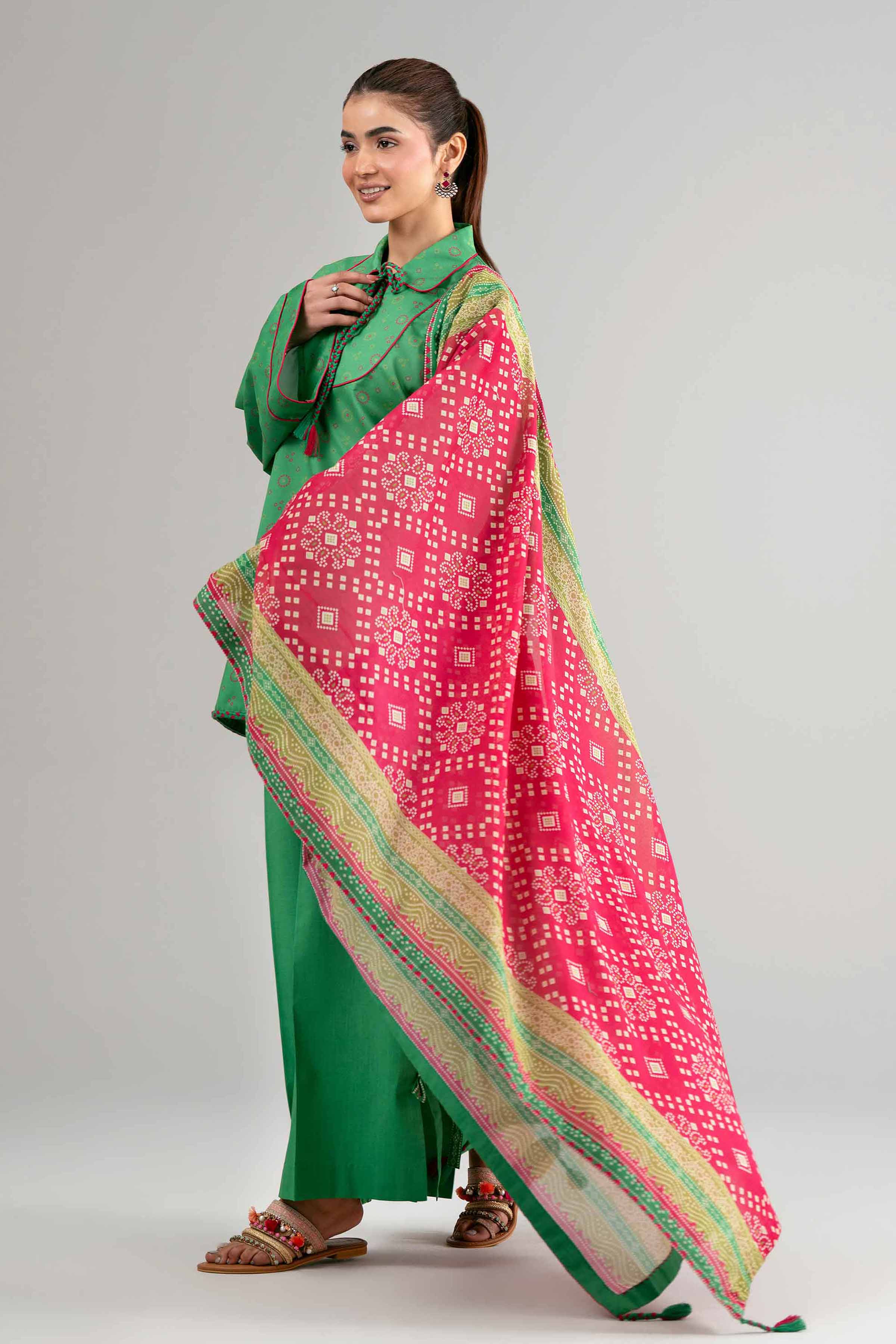 3 Piece - Printed Suit - 42601513 for Women - Unstitched Collection | Nishat | Shop Online