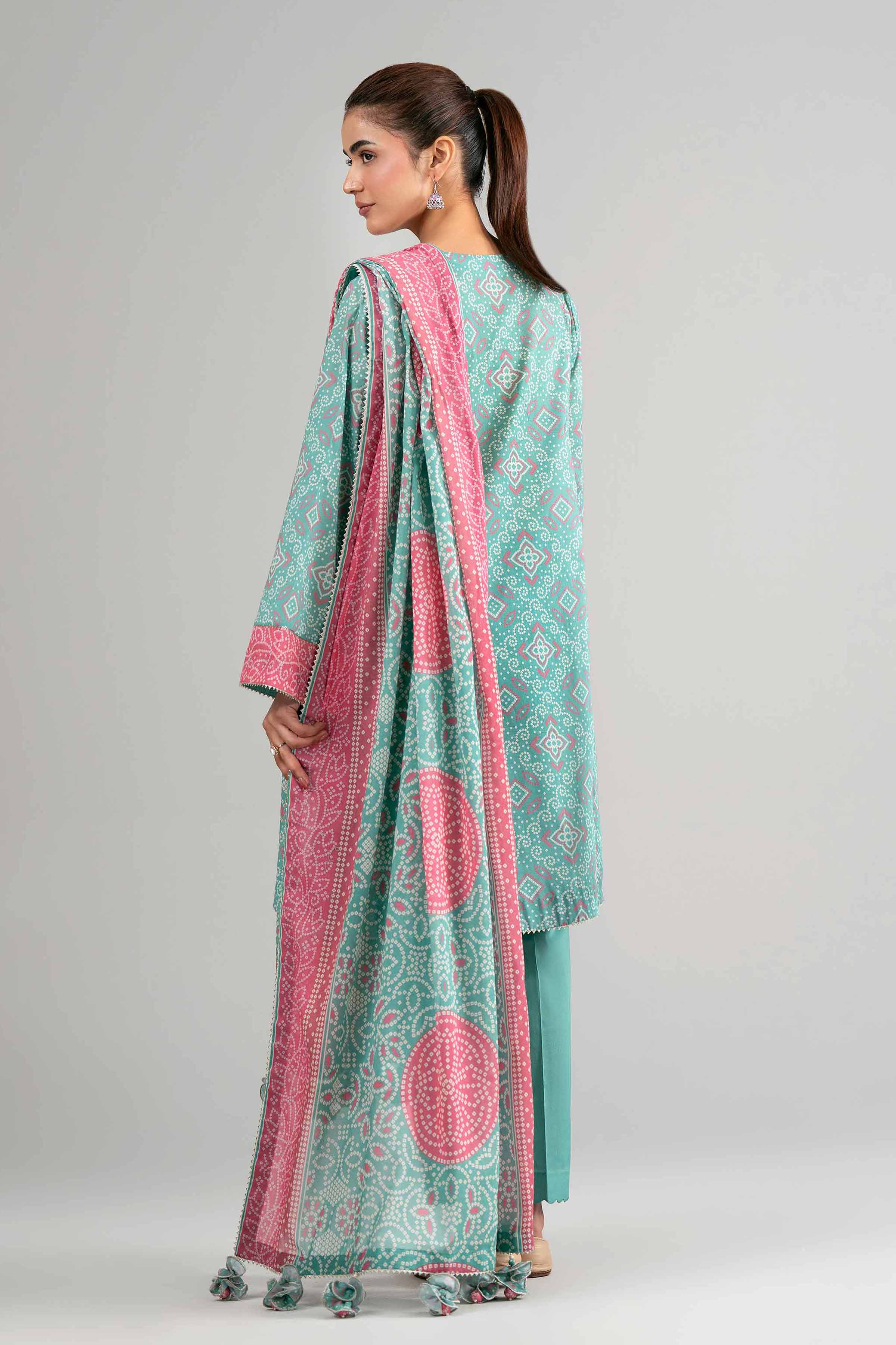 3 Piece - Printed Suit - 42601515 for Women - Unstitched Collection | Nishat | Shop Online