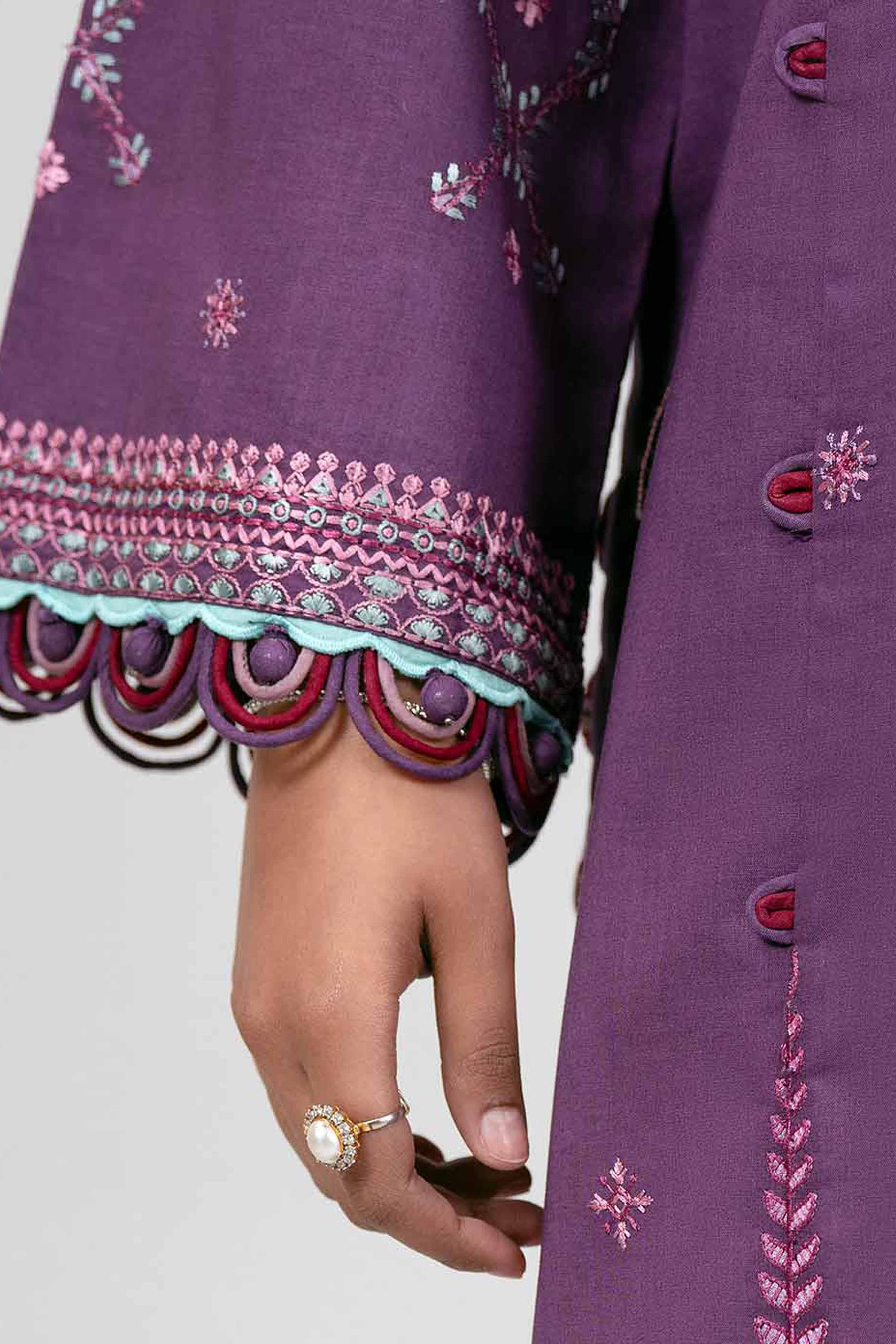 3 Piece - Digital Printed Embroidered Suit - 42601524 for Women - Unstitched Collection | Nishat | Shop Online