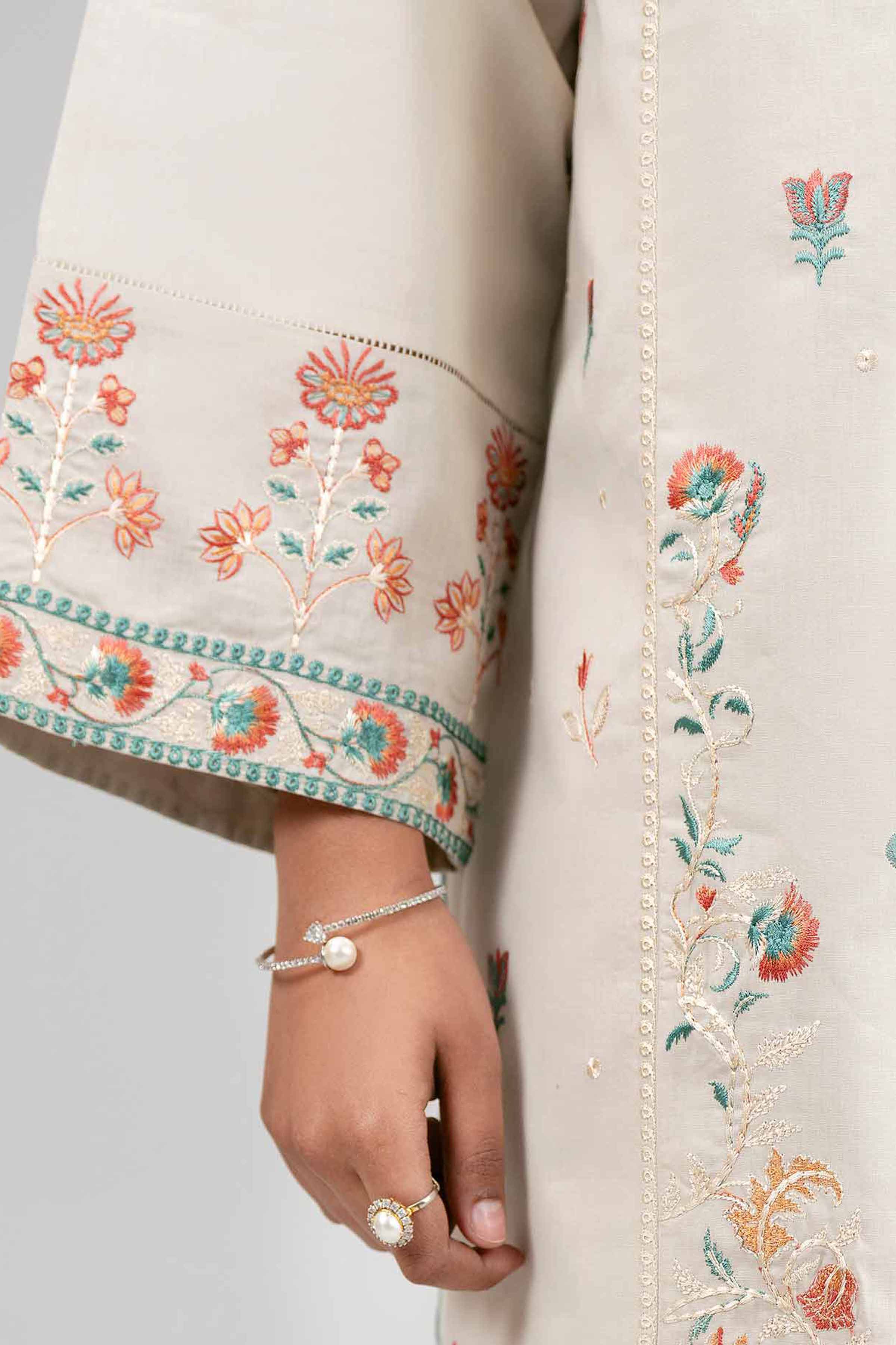 3 Piece - Digital Printed Embroidered Suit - 42601527 for Women - Unstitched Collection | Nishat | Shop Online