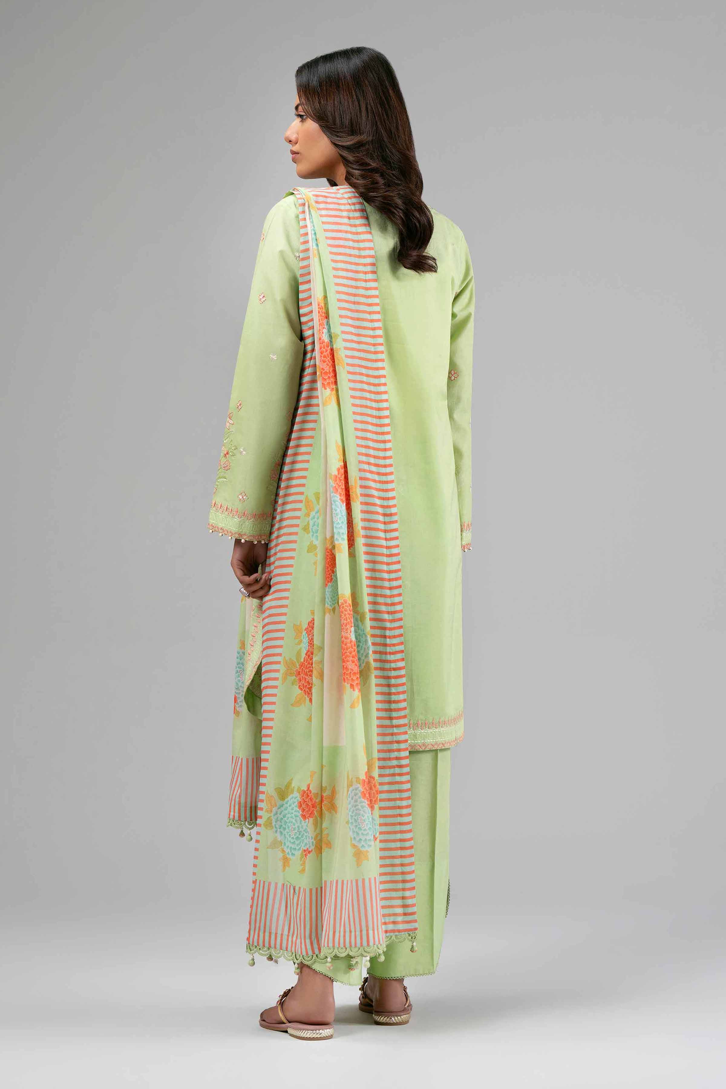 3 Piece - Digital Printed Embroidered Suit - 42601530 for Women - Unstitched Collection | Nishat | Shop Online