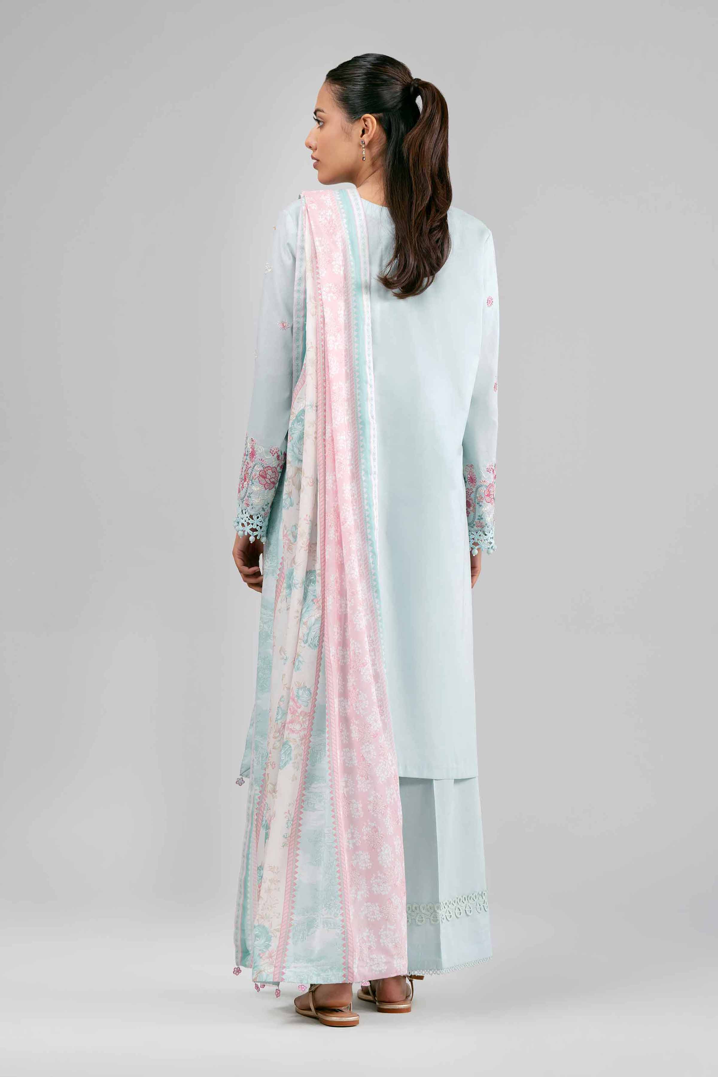 3 Piece - Printed Embroidered Suit - 42601539 for Women - Unstitched Collection | Nishat | Shop Online