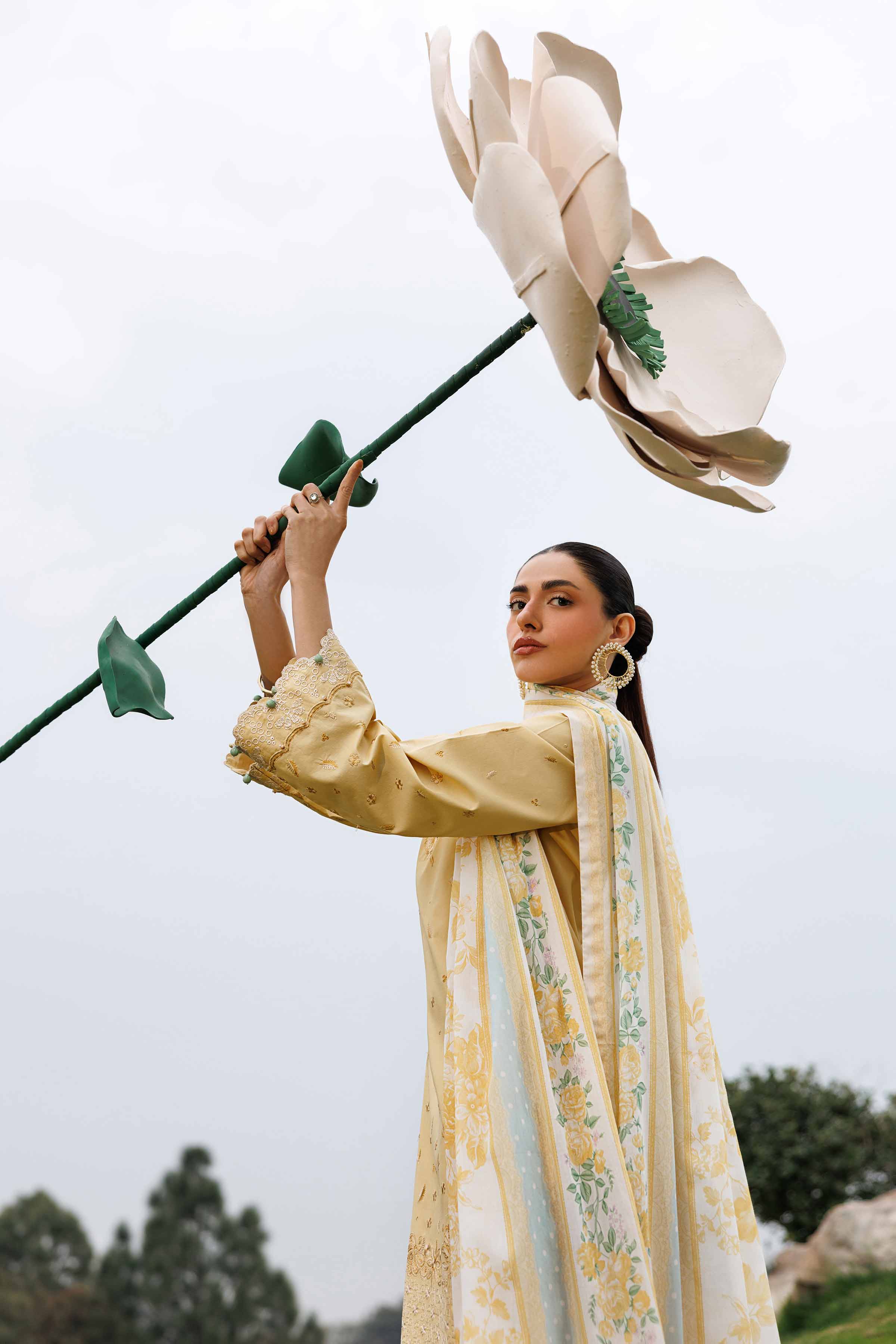 3 Piece - Printed Embroidered Suit - 42601540 for Women - Unstitched Collection | Nishat | Shop Online