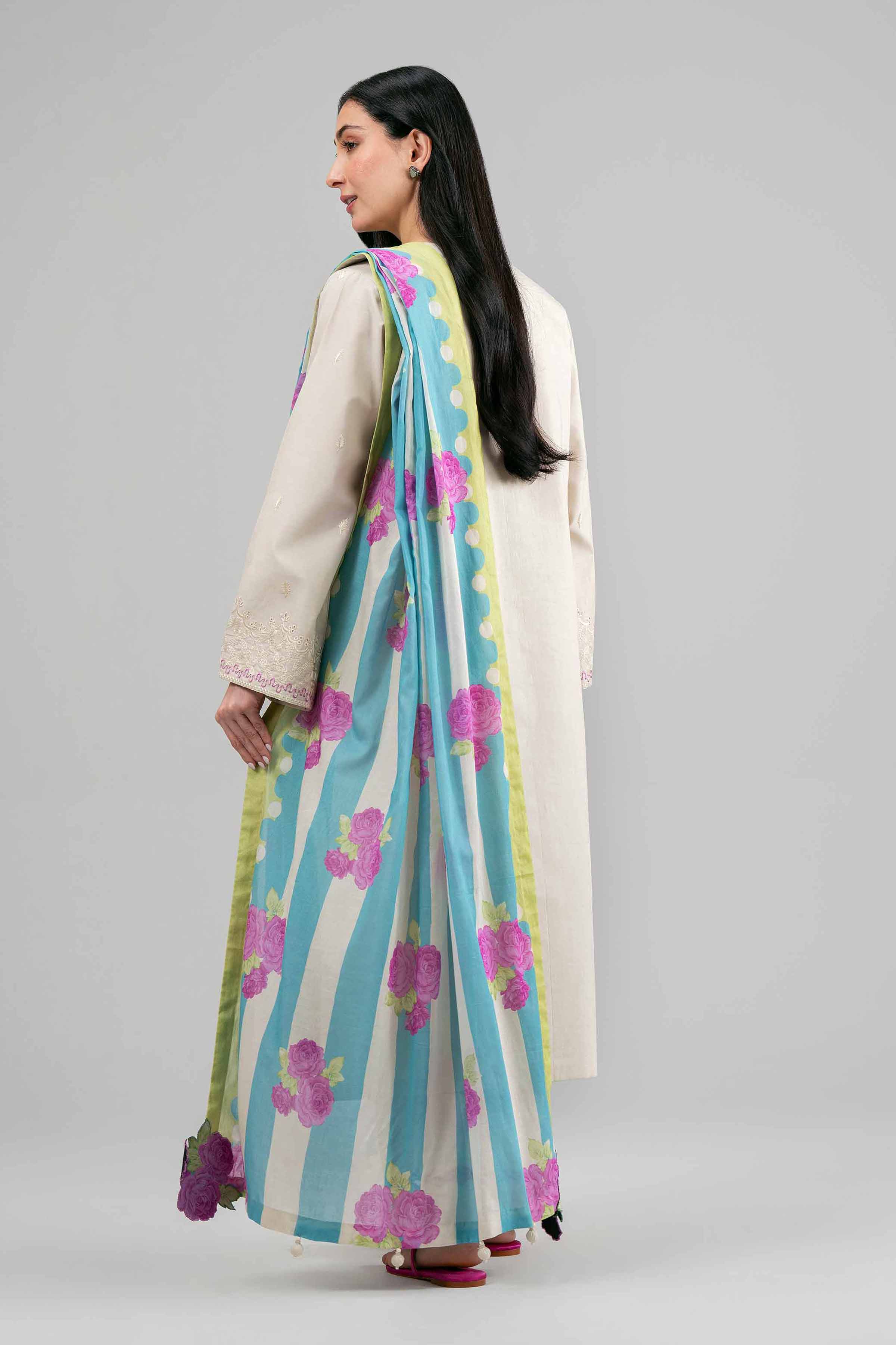 3 Piece - Printed Embroidered Suit - 42601543 for Women - Unstitched Collection | Nishat | Shop Online