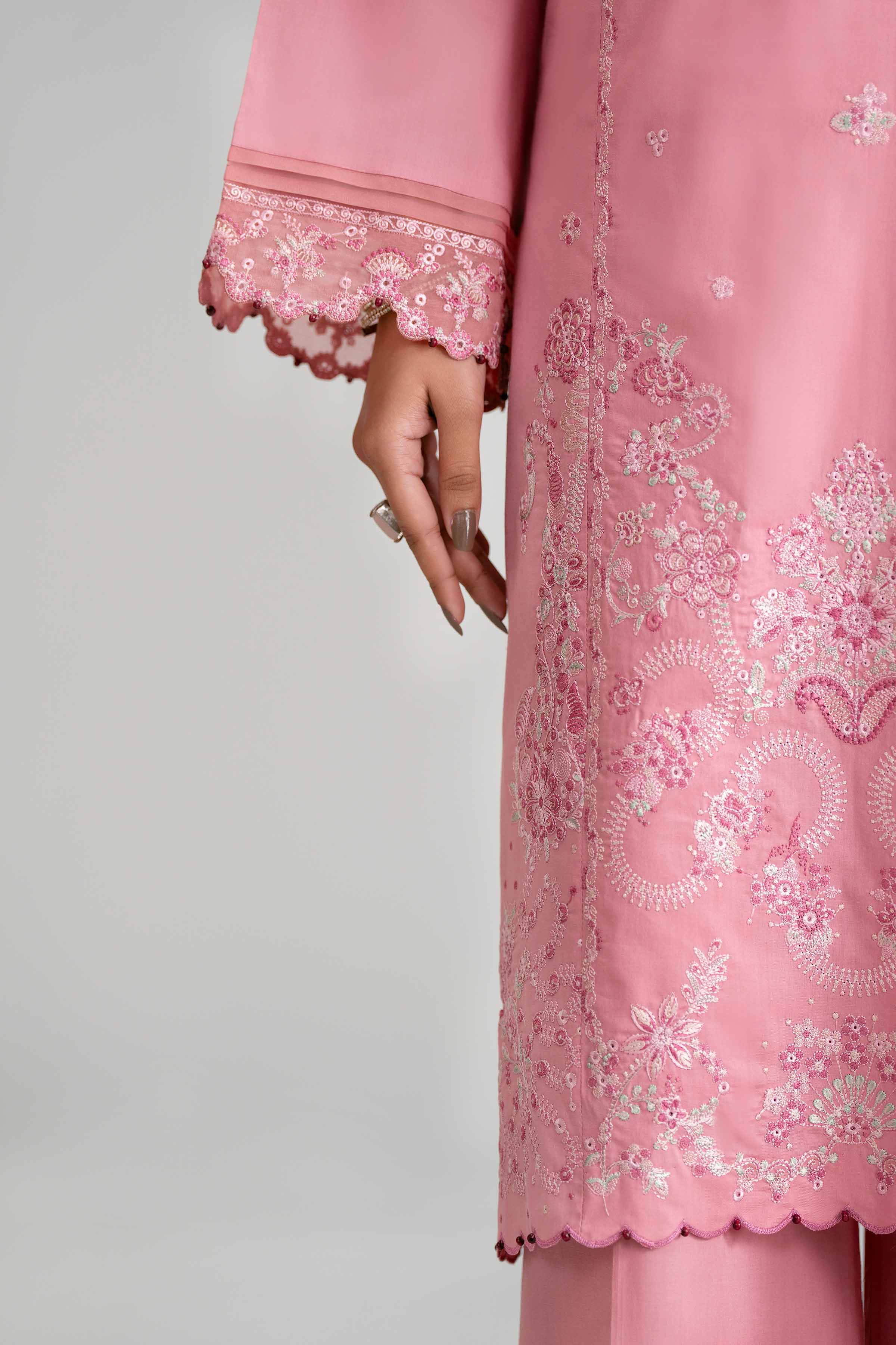 3 Piece - Digital Printed Embroidered Suit - 42601544 for Women - Unstitched Collection | Nishat | Shop Online