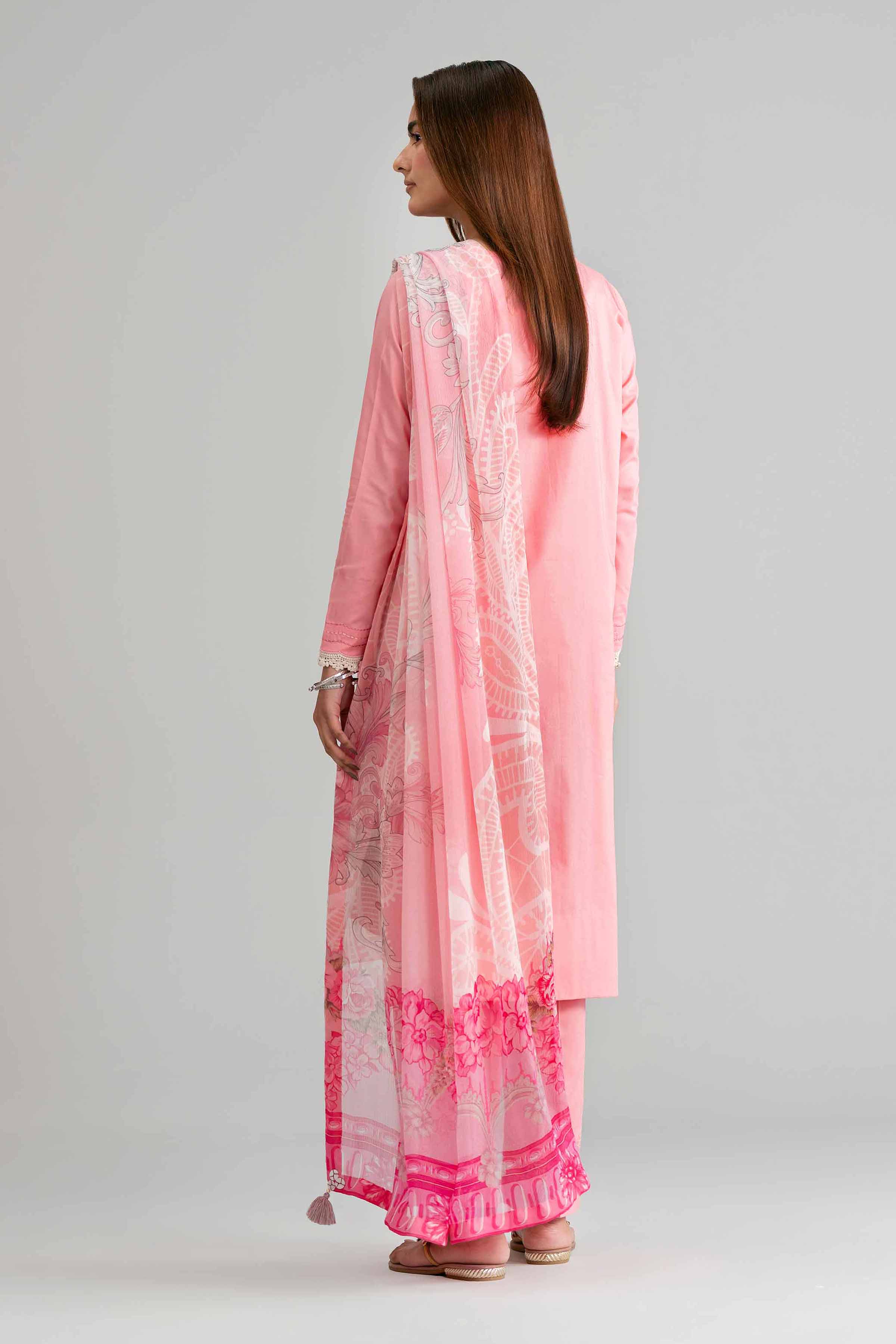 3 Piece - Digital Printed Embroidered Suit - 42601551 for Women - Unstitched Collection | Nishat | Shop Online