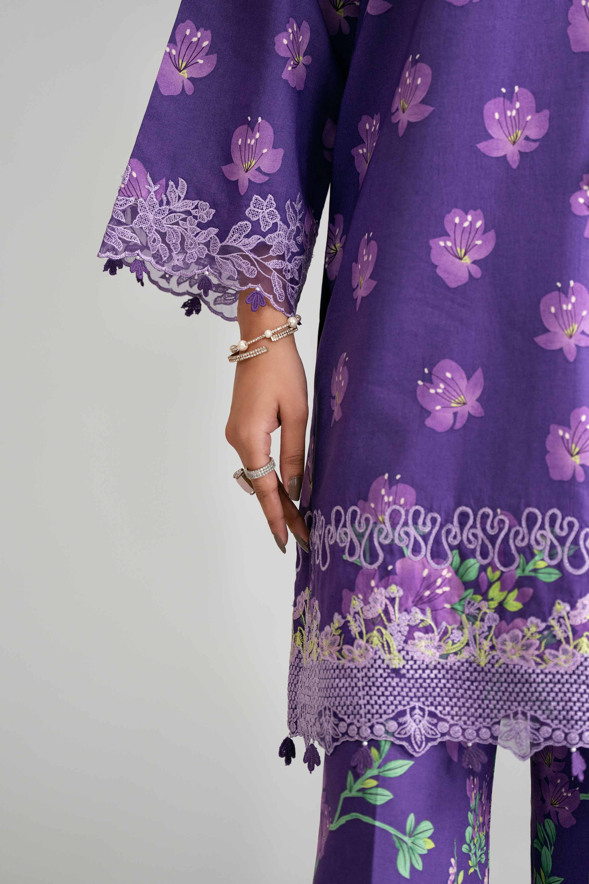 3 Piece - Digital Printed Embroidered Suit - 42601571 for Women - Unstitched Collection | Nishat | Shop Online