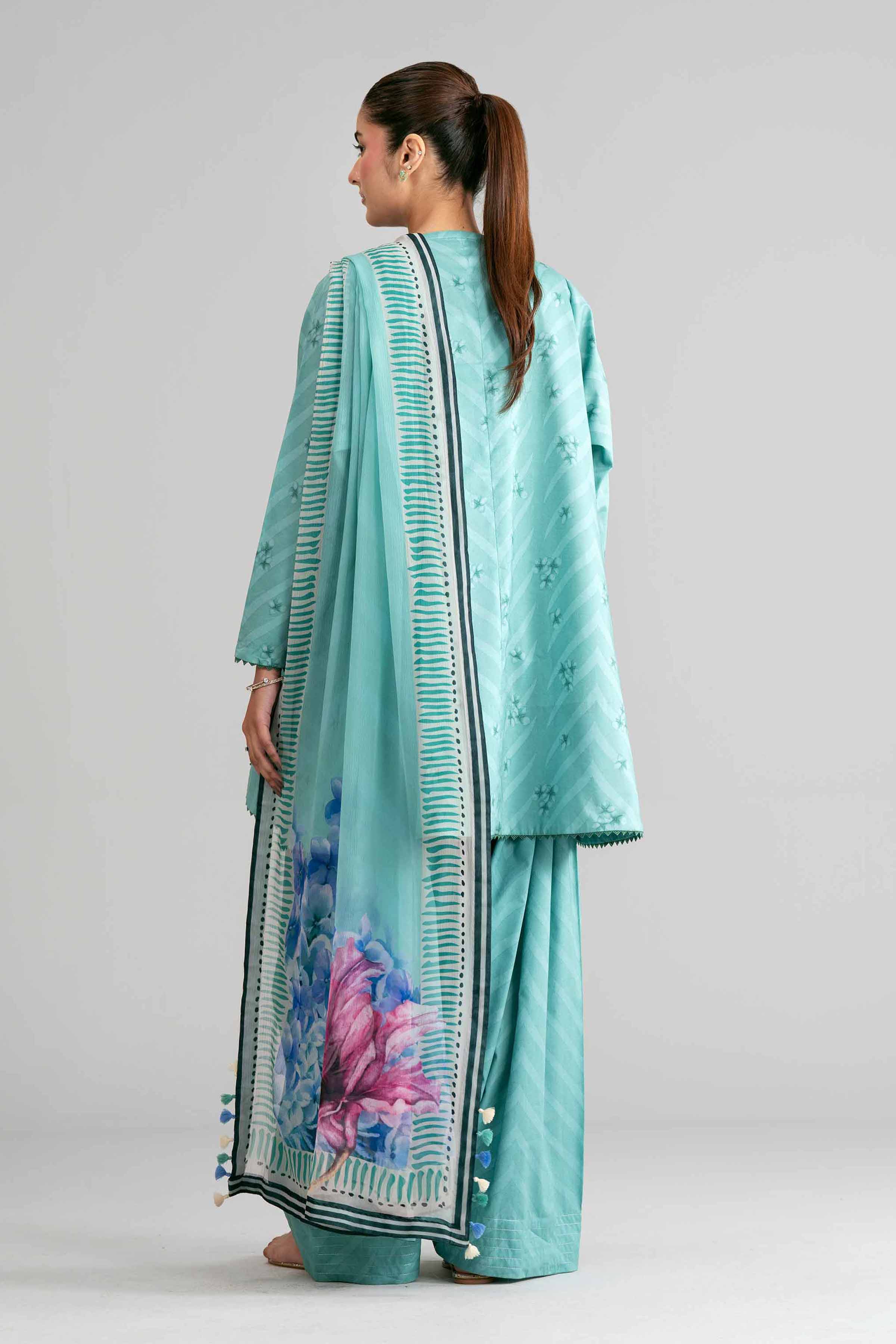 3 Piece - Digital Printed Suit - 42601578 for Women - Unstitched Collection | Nishat | Shop Online