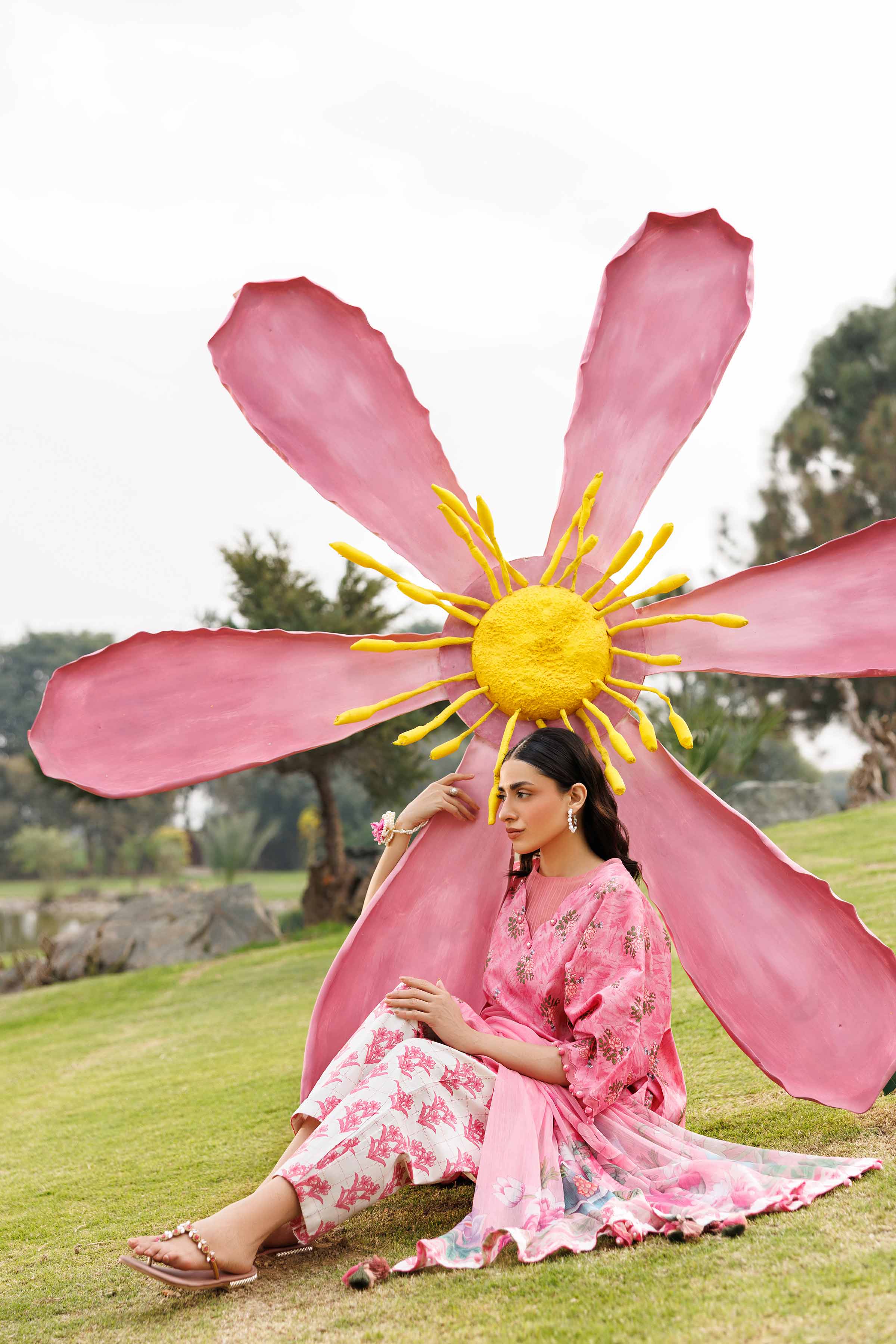 3 Piece - Digital Printed Suit - 42601579 for Women - Unstitched Collection | Nishat | Shop Online