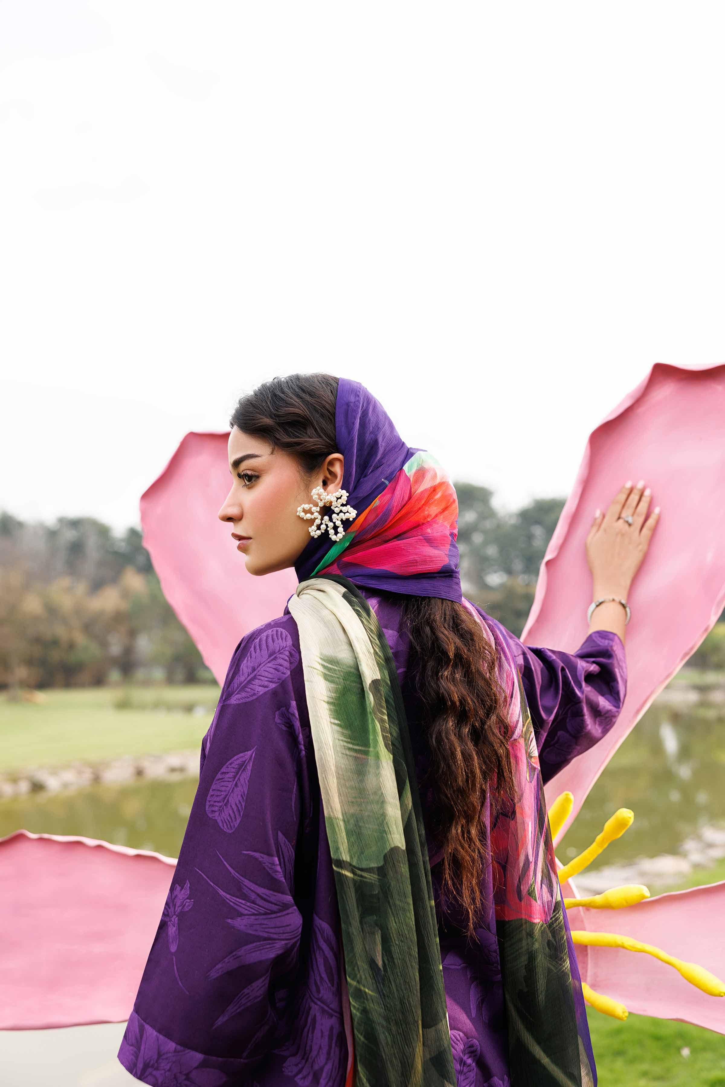 3 Piece - Digital Printed Suit - 42601580 for Women - Unstitched Collection | Nishat | Shop Online