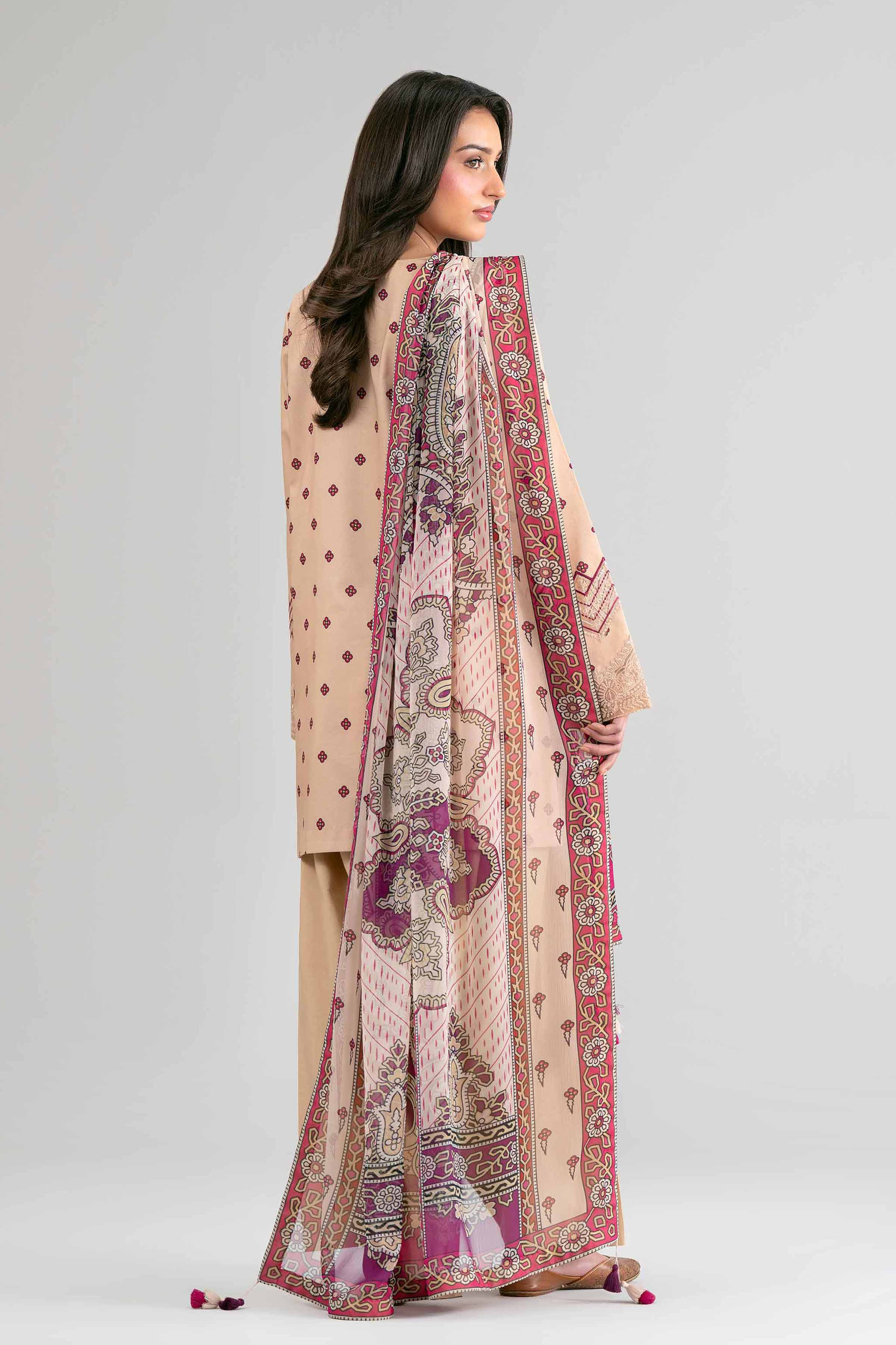 2 Piece - Digital Printed Embroidered Suit - 42601590 for Women - Unstitched Collection | Nishat | Shop Online