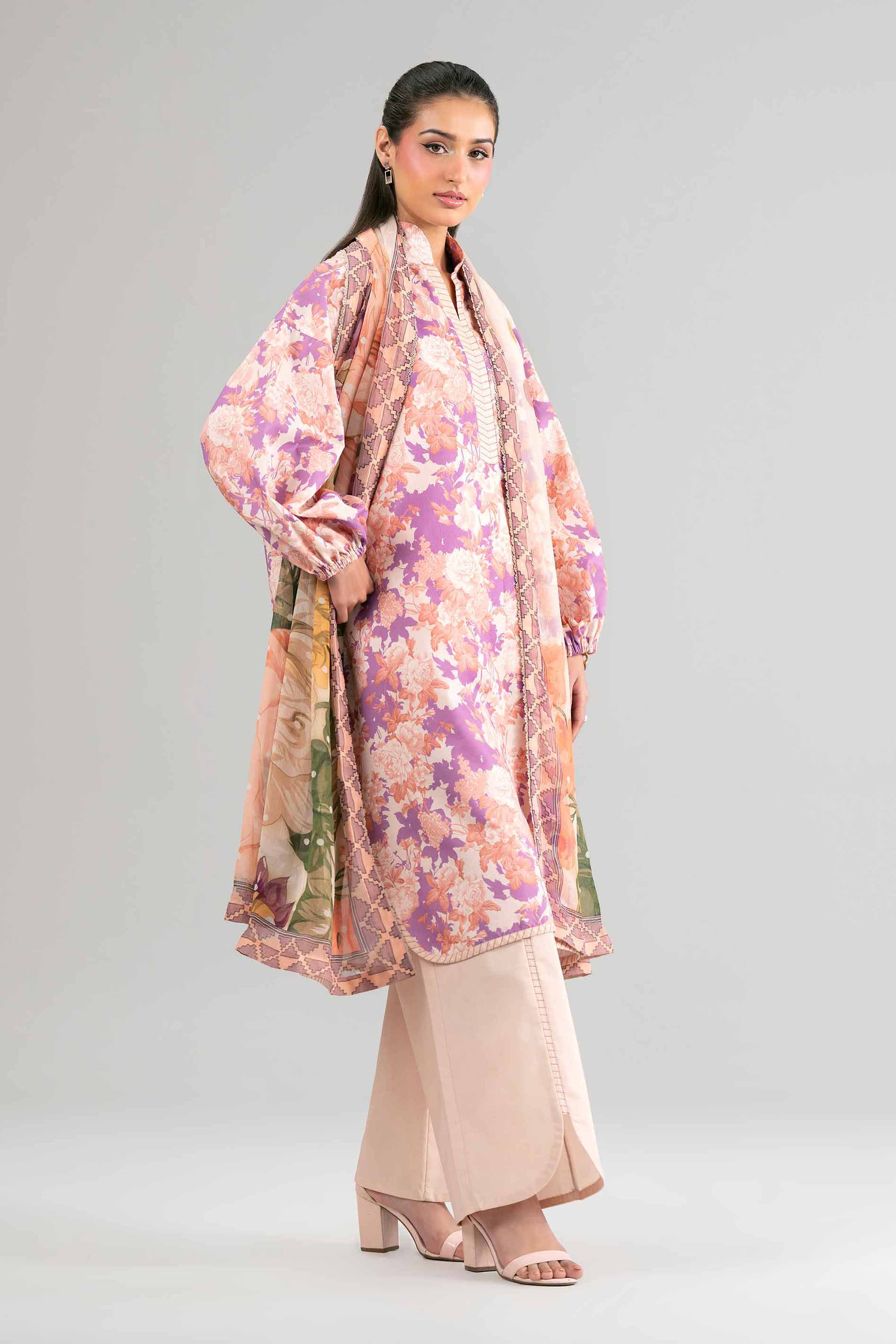 2 Piece - Digital Printed Suit - 42601597 for Women - Unstitched Collection | Nishat | Shop Online