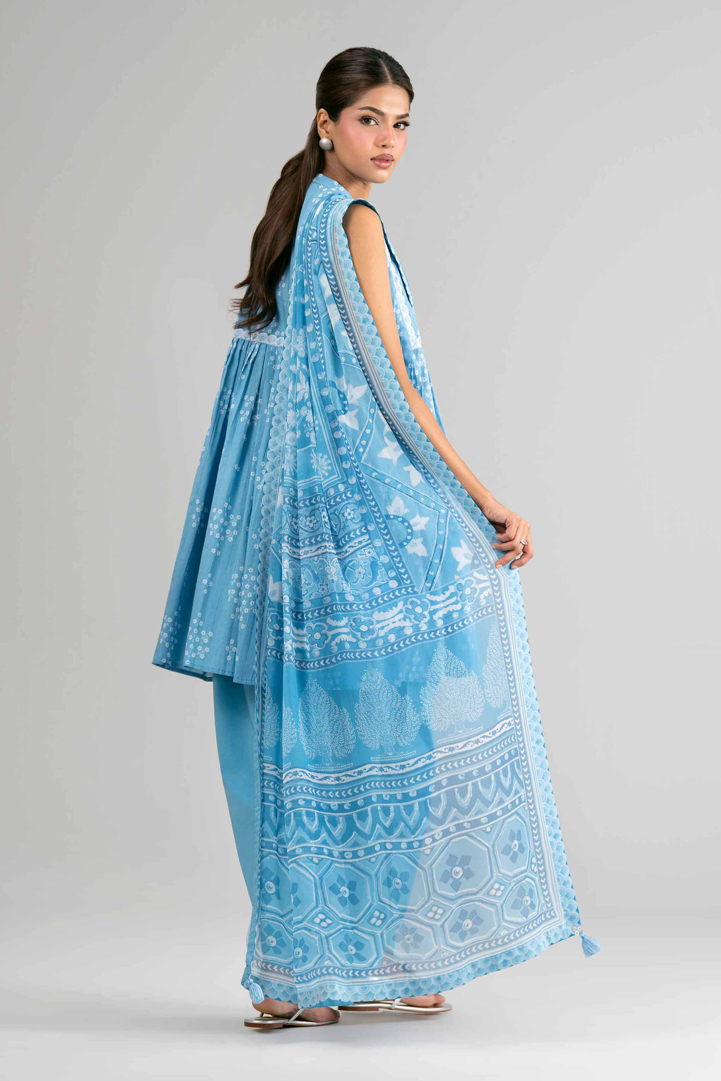 2 Piece - Digital Printed Suit - 42601598 for Women - Unstitched Collection | Nishat | Shop Online